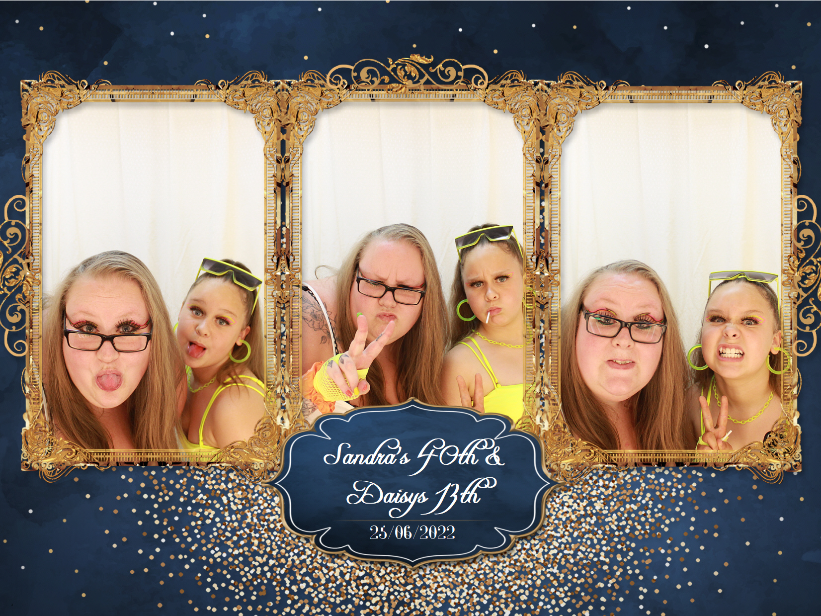 Sandra's 40th & Daisy's 13th | View more photos from the event at my.specialeventsphotobooths.co.uk/u/SpecialEventsPhotoBooths/Sandras-40th-Daisys-13th
