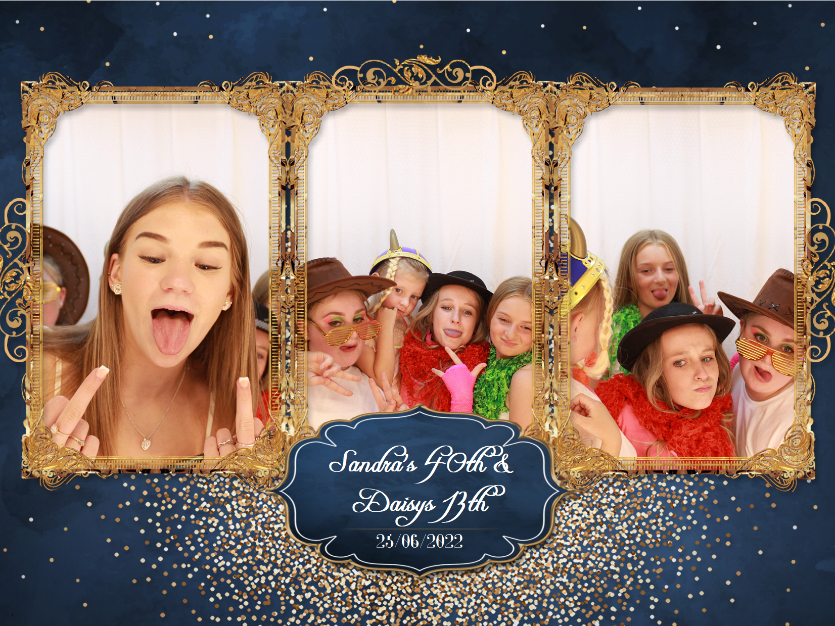 Sandra's 40th & Daisy's 13th | View more photos from the event at my.specialeventsphotobooths.co.uk/u/SpecialEventsPhotoBooths/Sandras-40th-Daisys-13th
