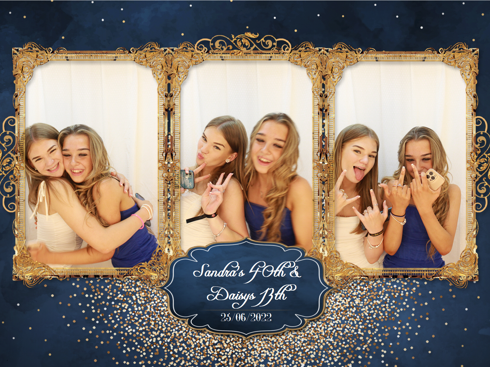 Sandra's 40th & Daisy's 13th | View more photos from the event at my.specialeventsphotobooths.co.uk/u/SpecialEventsPhotoBooths/Sandras-40th-Daisys-13th