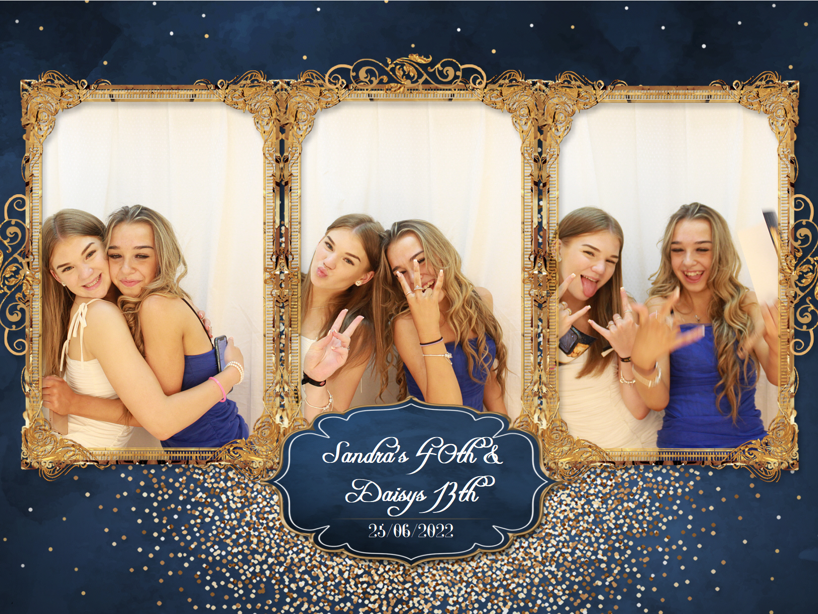 Sandra's 40th & Daisy's 13th | View more photos from the event at my.specialeventsphotobooths.co.uk/u/SpecialEventsPhotoBooths/Sandras-40th-Daisys-13th