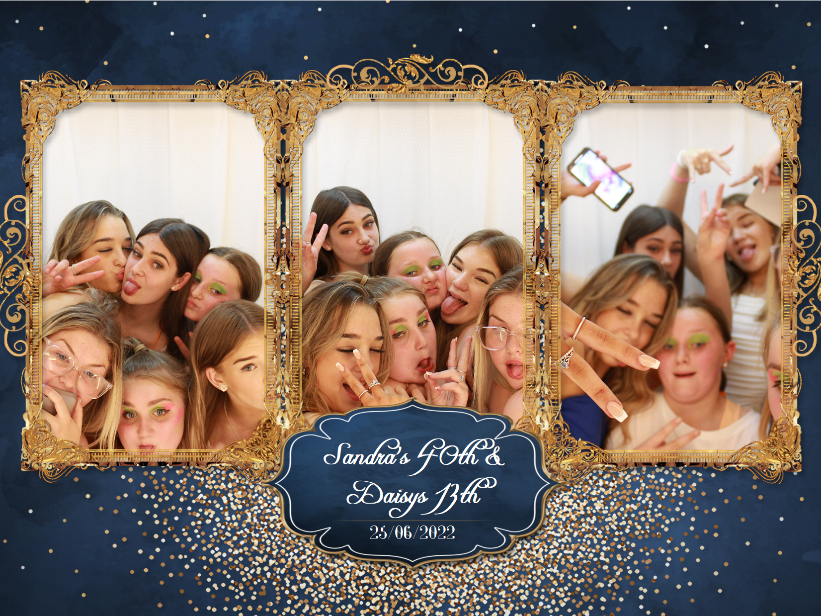 Sandra's 40th & Daisy's 13th | View more photos from the event at my.specialeventsphotobooths.co.uk/u/SpecialEventsPhotoBooths/Sandras-40th-Daisys-13th