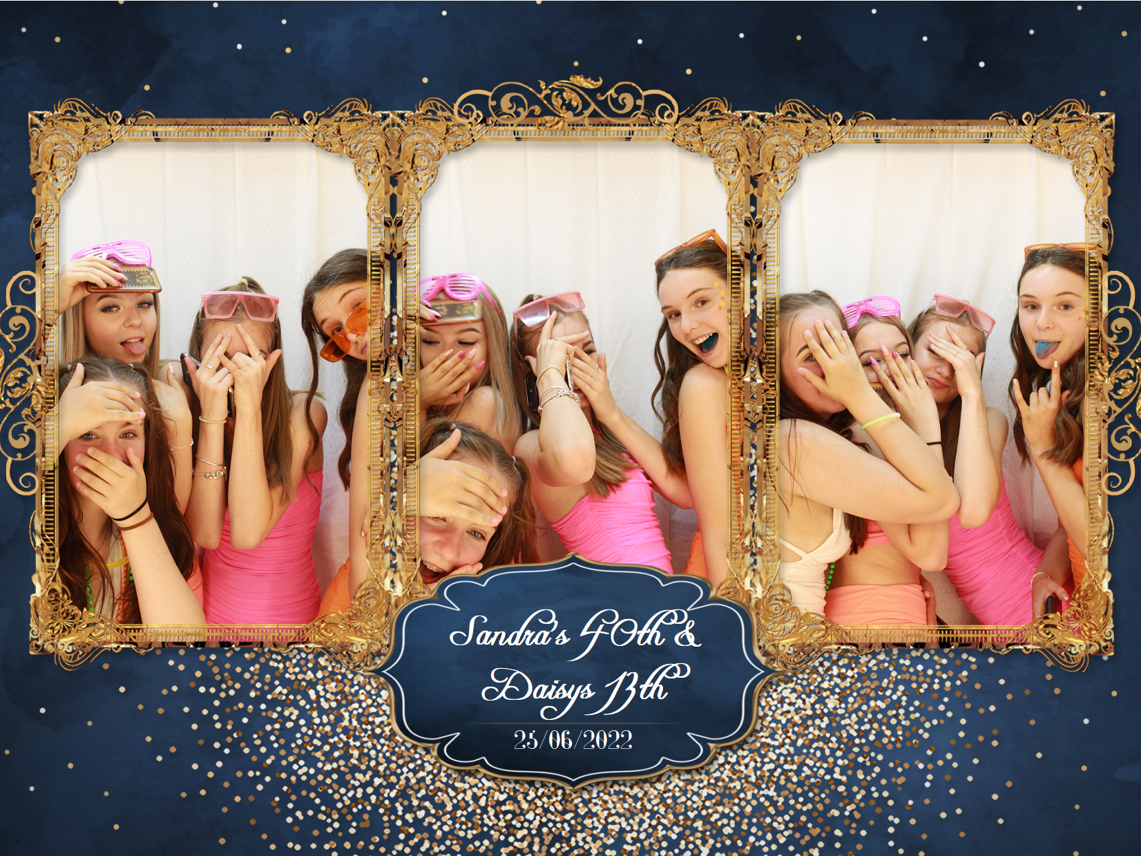 Sandra's 40th & Daisy's 13th | View more photos from the event at my.specialeventsphotobooths.co.uk/u/SpecialEventsPhotoBooths/Sandras-40th-Daisys-13th