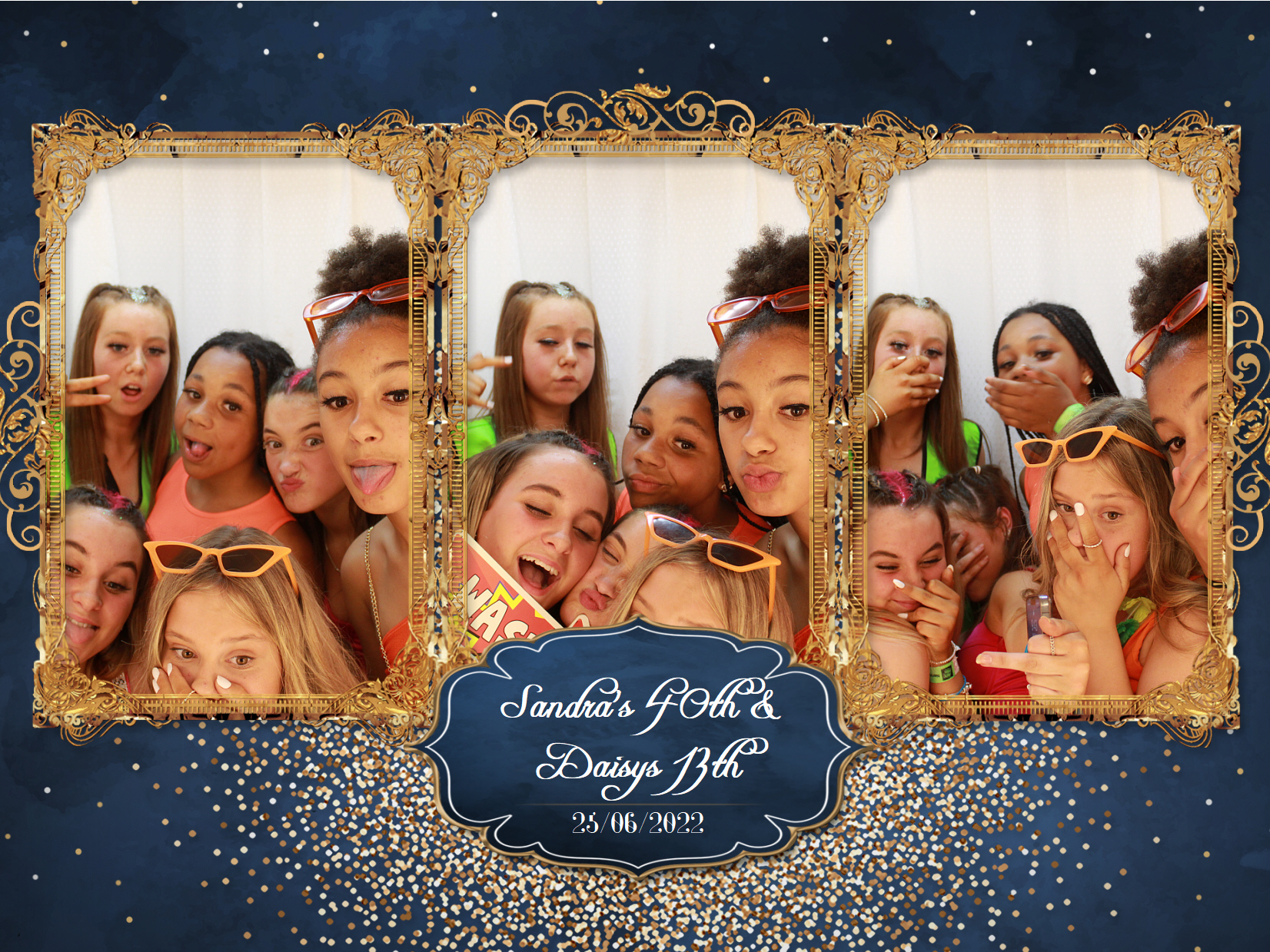 Sandra's 40th & Daisy's 13th | View more photos from the event at my.specialeventsphotobooths.co.uk/u/SpecialEventsPhotoBooths/Sandras-40th-Daisys-13th