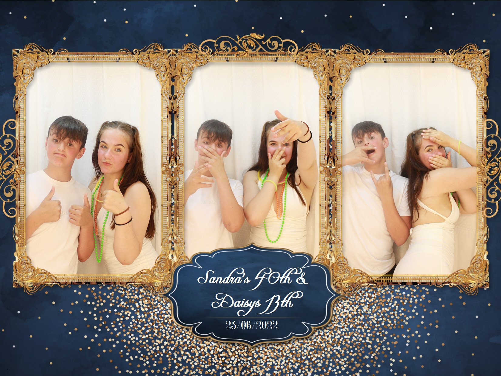 Sandra's 40th & Daisy's 13th | View more photos from the event at my.specialeventsphotobooths.co.uk/u/SpecialEventsPhotoBooths/Sandras-40th-Daisys-13th
