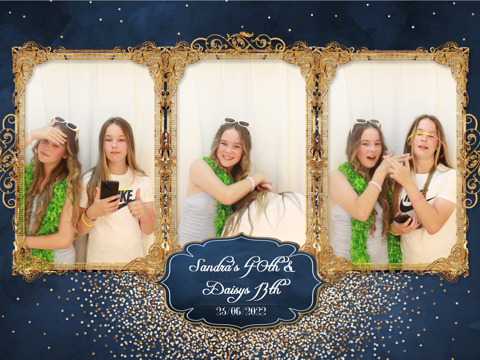 Sandra's 40th & Daisy's 13th | View more photos from the event at my.specialeventsphotobooths.co.uk/u/SpecialEventsPhotoBooths/Sandras-40th-Daisys-13th