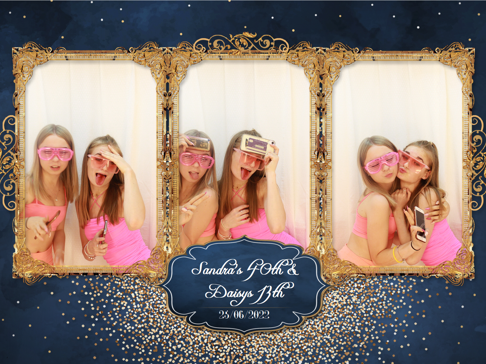 Sandra's 40th & Daisy's 13th | View more photos from the event at my.specialeventsphotobooths.co.uk/u/SpecialEventsPhotoBooths/Sandras-40th-Daisys-13th