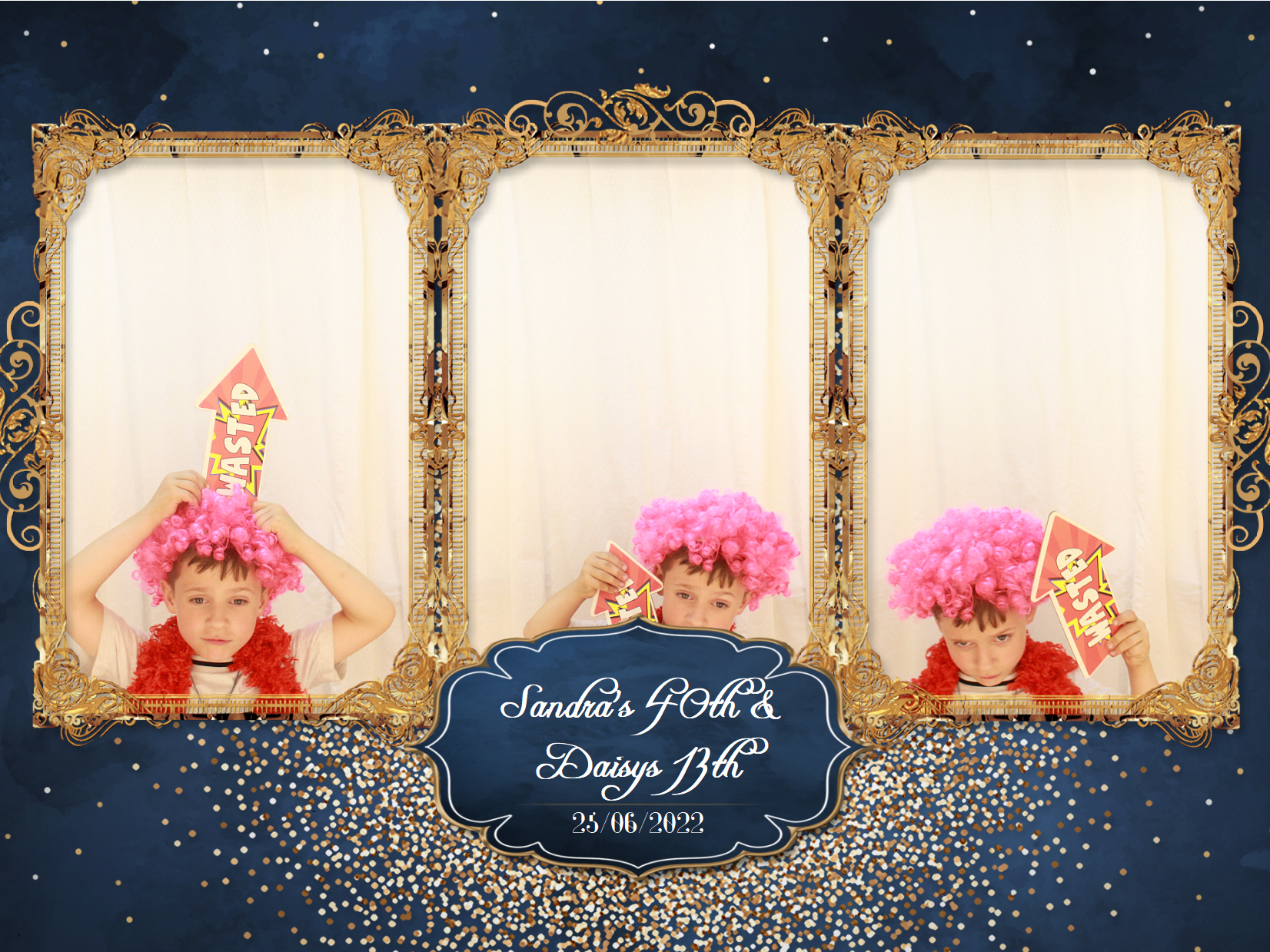 Sandra's 40th & Daisy's 13th | View more photos from the event at my.specialeventsphotobooths.co.uk/u/SpecialEventsPhotoBooths/Sandras-40th-Daisys-13th