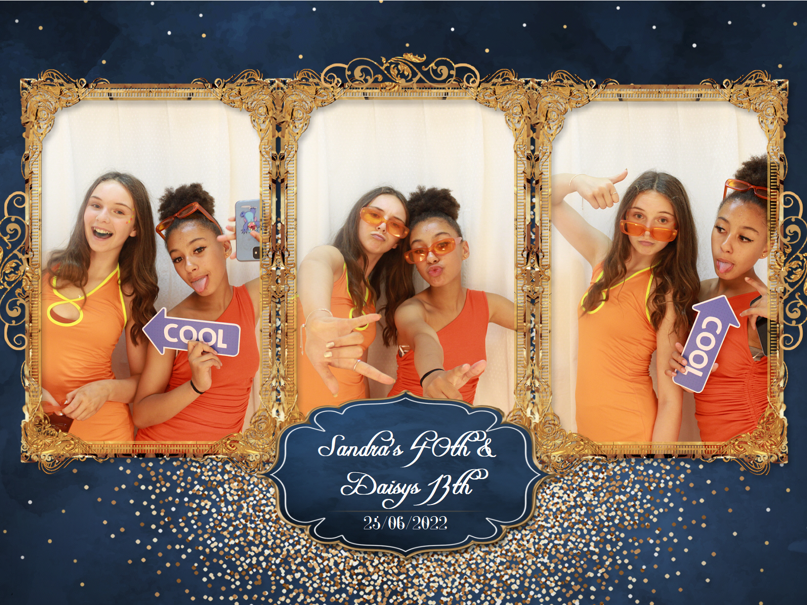 Sandra's 40th & Daisy's 13th | View more photos from the event at my.specialeventsphotobooths.co.uk/u/SpecialEventsPhotoBooths/Sandras-40th-Daisys-13th