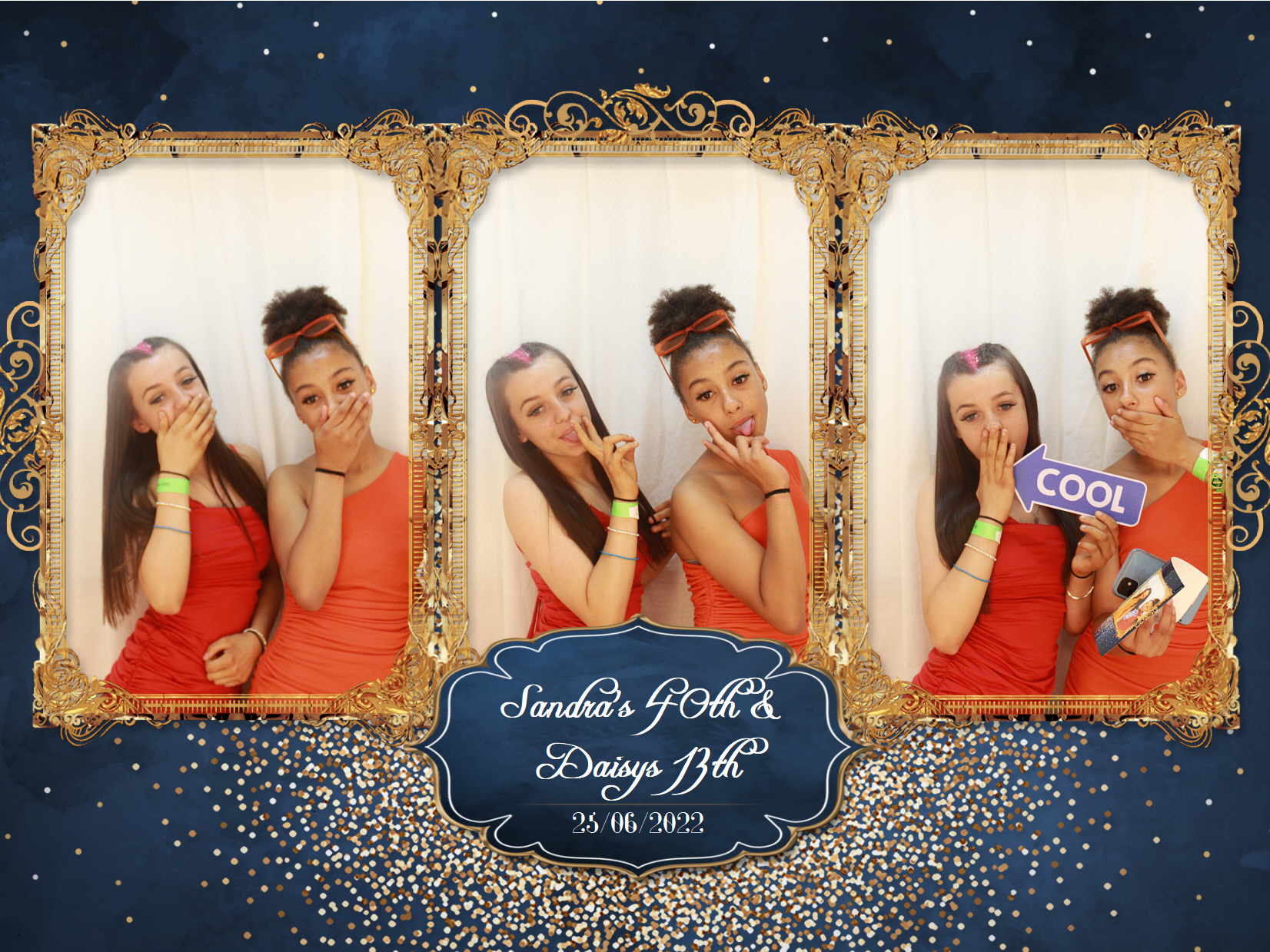 Sandra's 40th & Daisy's 13th | View more photos from the event at my.specialeventsphotobooths.co.uk/u/SpecialEventsPhotoBooths/Sandras-40th-Daisys-13th