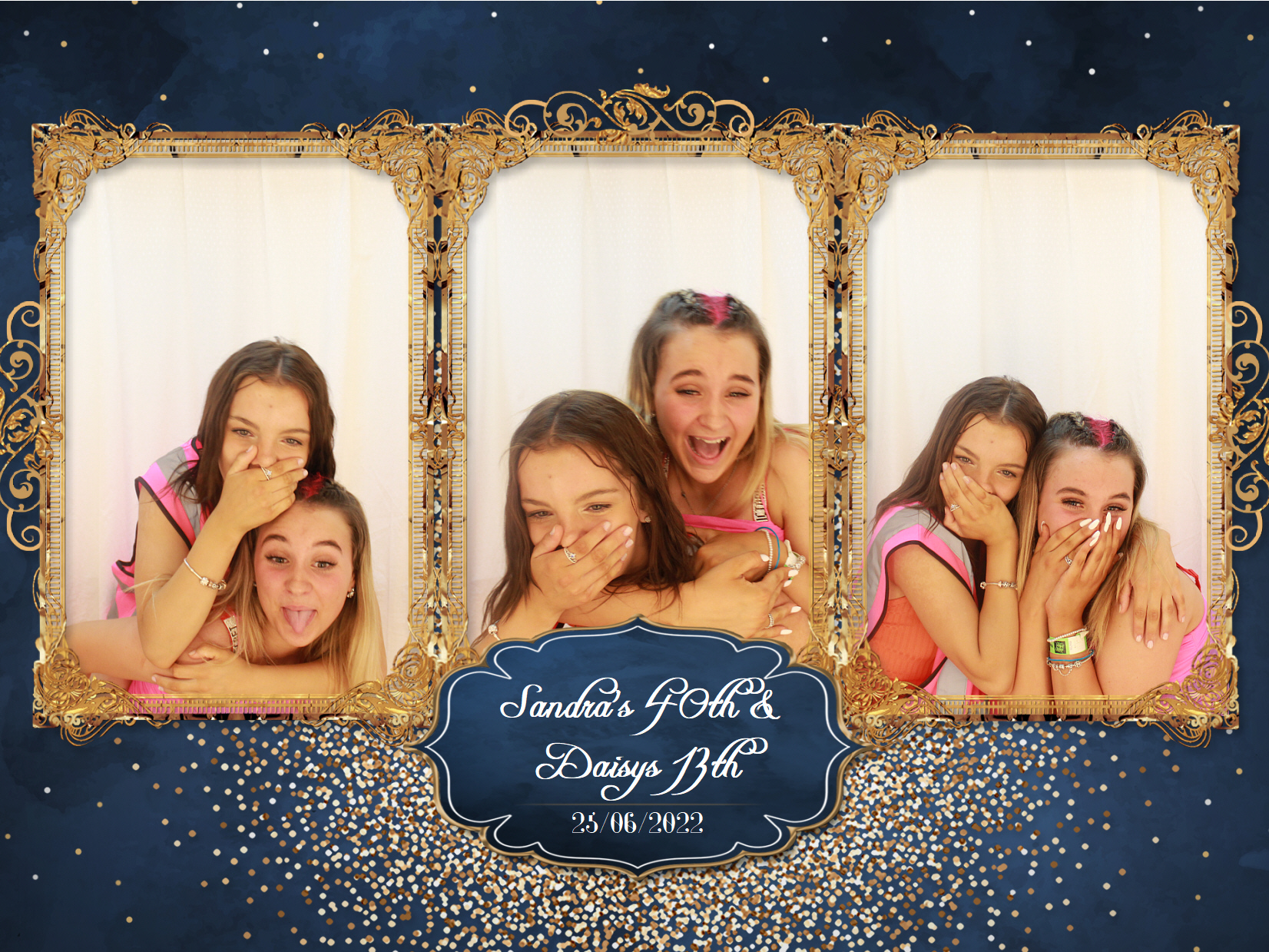 Sandra's 40th & Daisy's 13th | View more photos from the event at my.specialeventsphotobooths.co.uk/u/SpecialEventsPhotoBooths/Sandras-40th-Daisys-13th
