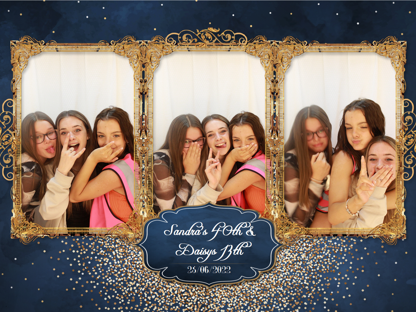 Sandra's 40th & Daisy's 13th | View more photos from the event at my.specialeventsphotobooths.co.uk/u/SpecialEventsPhotoBooths/Sandras-40th-Daisys-13th