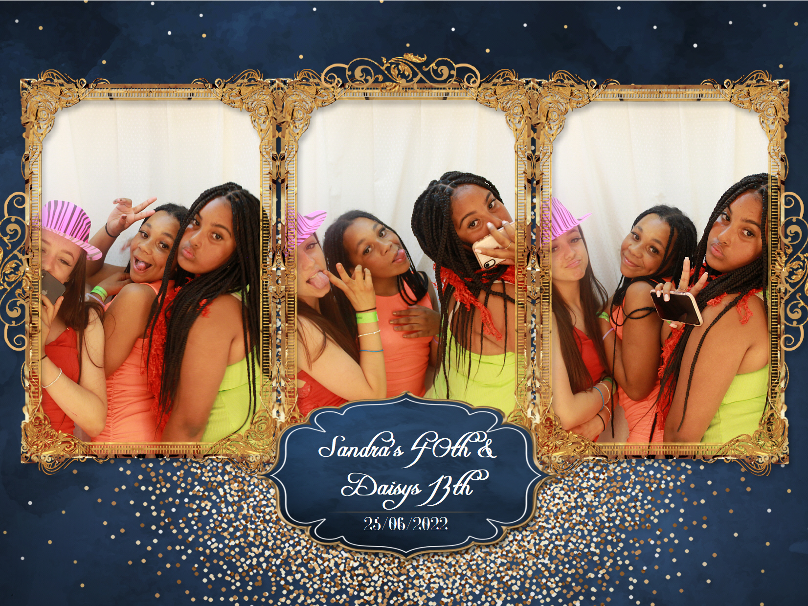 Sandra's 40th & Daisy's 13th | View more photos from the event at my.specialeventsphotobooths.co.uk/u/SpecialEventsPhotoBooths/Sandras-40th-Daisys-13th