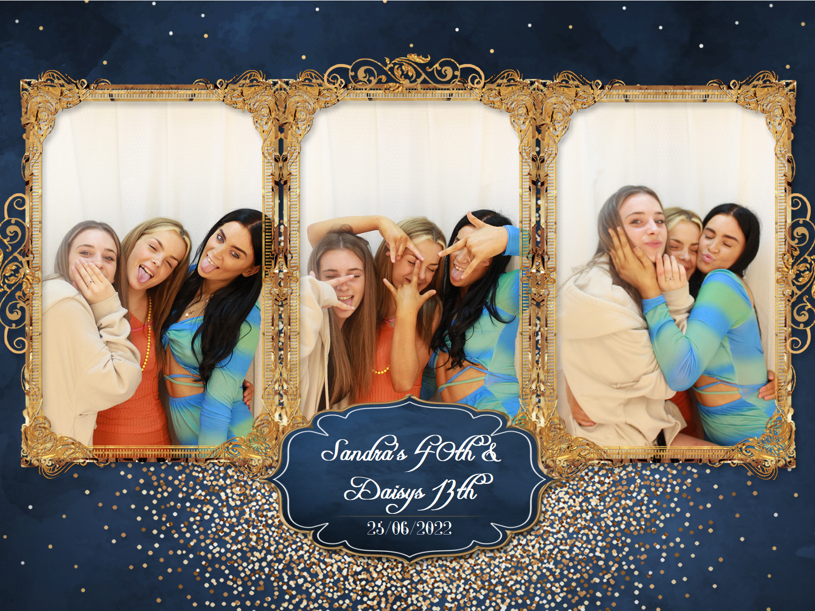 Sandra's 40th & Daisy's 13th | View more photos from the event at my.specialeventsphotobooths.co.uk/u/SpecialEventsPhotoBooths/Sandras-40th-Daisys-13th