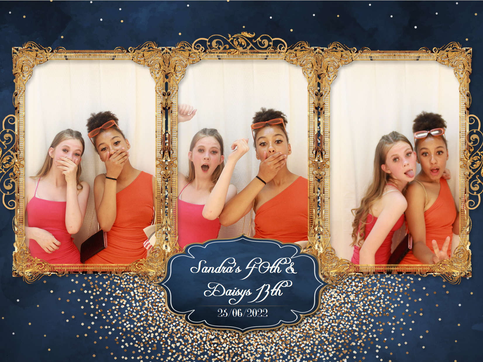 Sandra's 40th & Daisy's 13th | View more photos from the event at my.specialeventsphotobooths.co.uk/u/SpecialEventsPhotoBooths/Sandras-40th-Daisys-13th