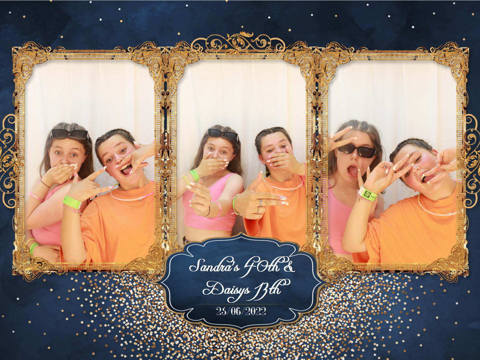 Sandra's 40th & Daisy's 13th | View more photos from the event at my.specialeventsphotobooths.co.uk/u/SpecialEventsPhotoBooths/Sandras-40th-Daisys-13th
