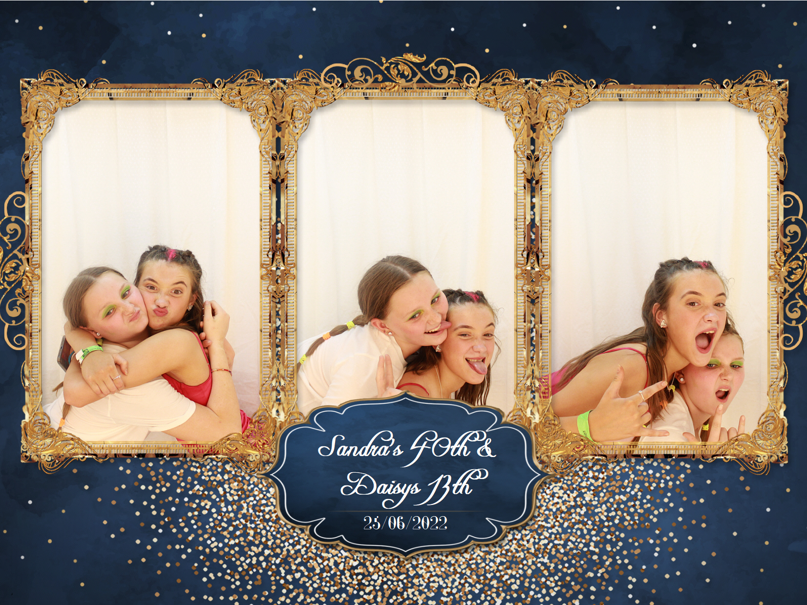 Sandra's 40th & Daisy's 13th | View more photos from the event at my.specialeventsphotobooths.co.uk/u/SpecialEventsPhotoBooths/Sandras-40th-Daisys-13th