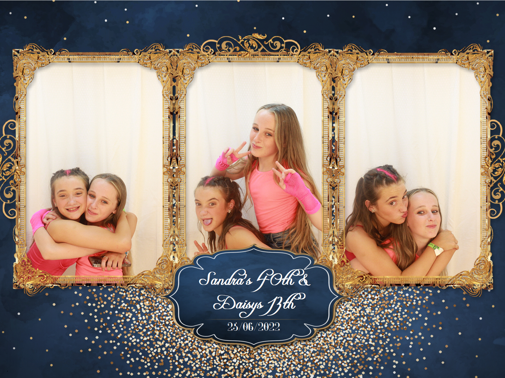 Sandra's 40th & Daisy's 13th | View more photos from the event at my.specialeventsphotobooths.co.uk/u/SpecialEventsPhotoBooths/Sandras-40th-Daisys-13th