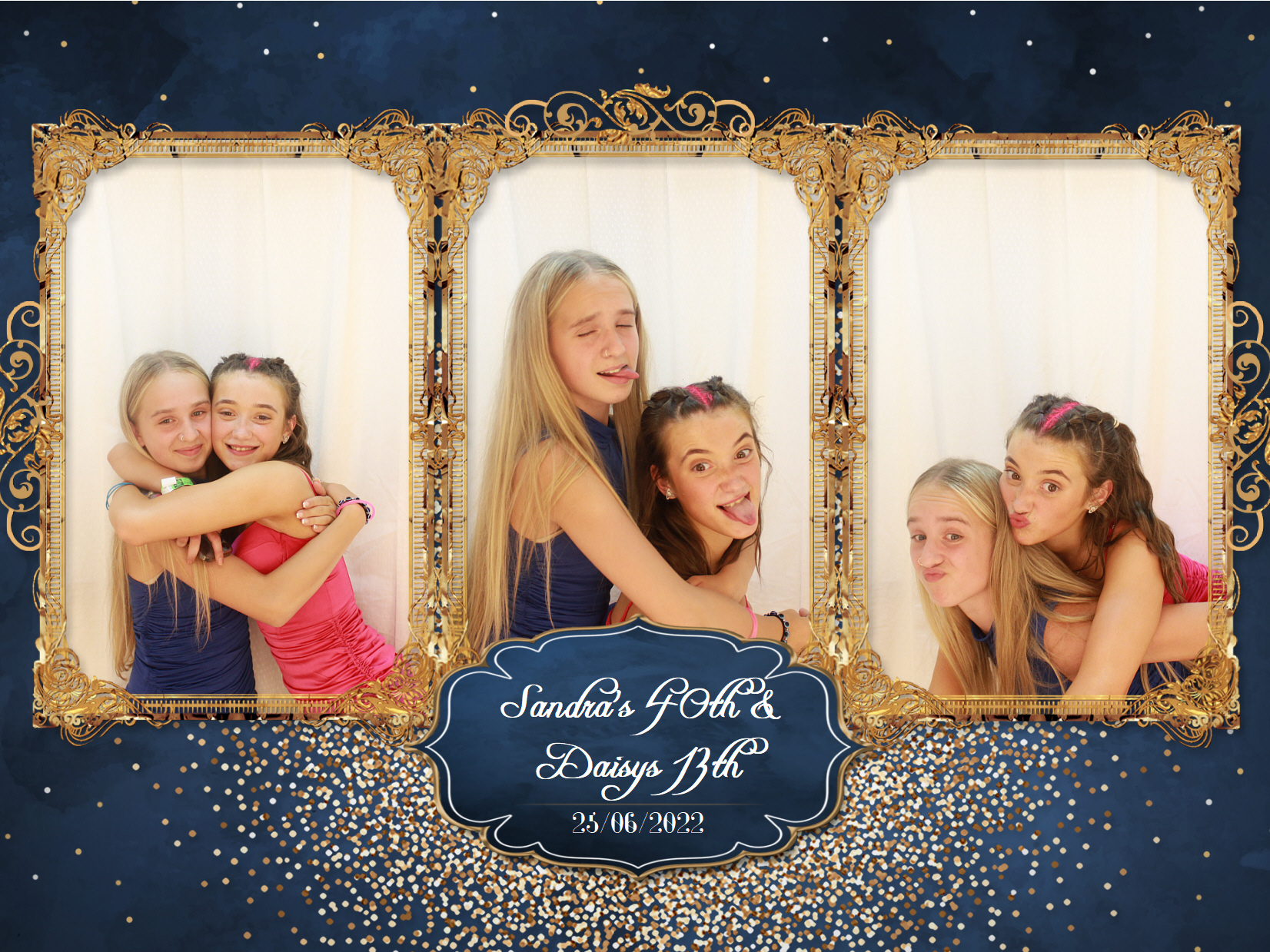 Sandra's 40th & Daisy's 13th | View more photos from the event at my.specialeventsphotobooths.co.uk/u/SpecialEventsPhotoBooths/Sandras-40th-Daisys-13th