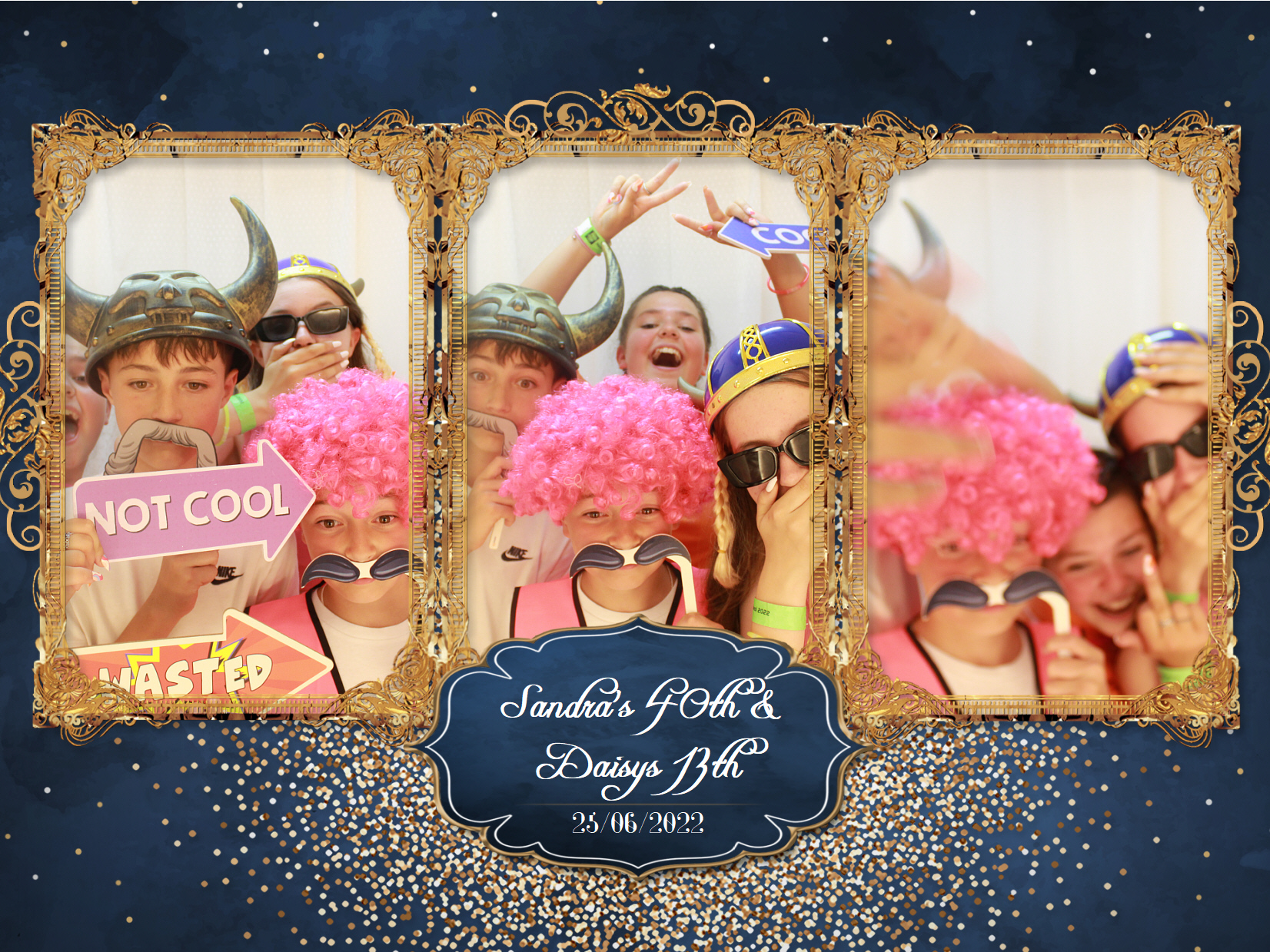 Sandra's 40th & Daisy's 13th | View more photos from the event at my.specialeventsphotobooths.co.uk/u/SpecialEventsPhotoBooths/Sandras-40th-Daisys-13th