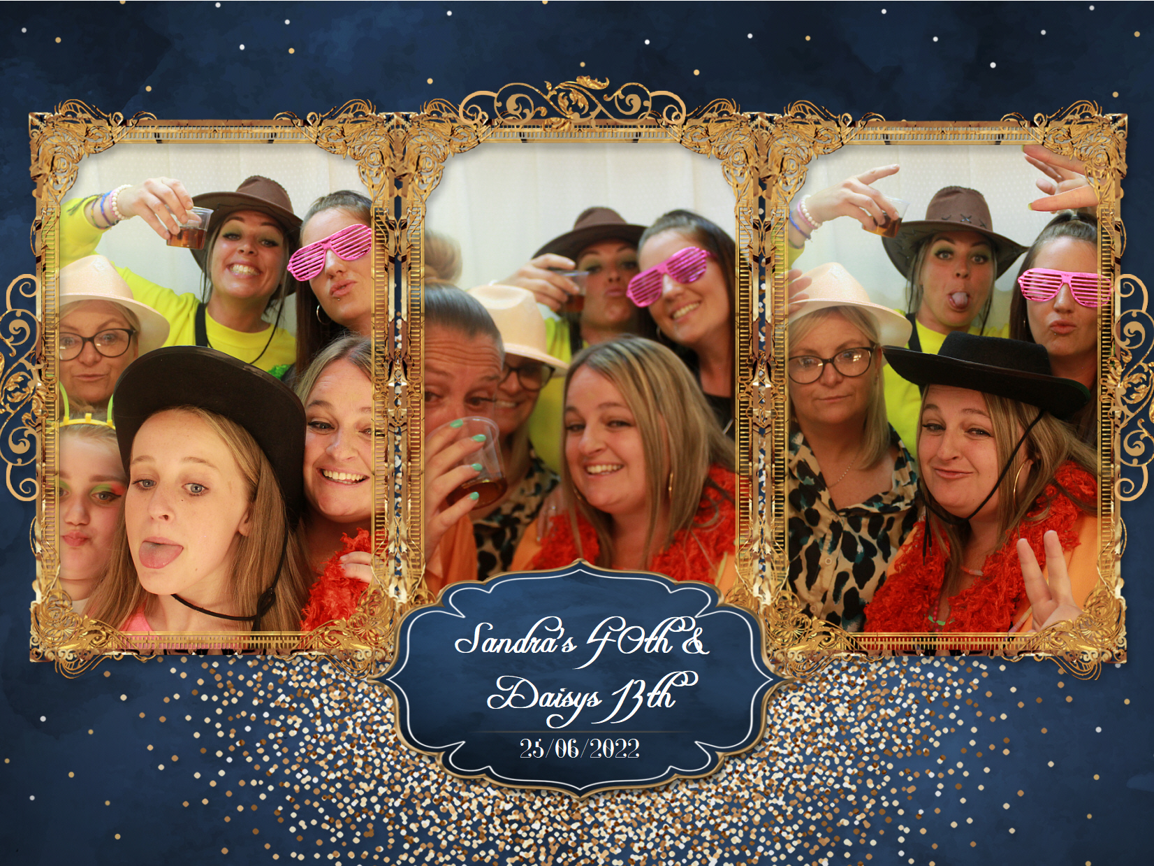 Sandra's 40th & Daisy's 13th | View more photos from the event at my.specialeventsphotobooths.co.uk/u/SpecialEventsPhotoBooths/Sandras-40th-Daisys-13th