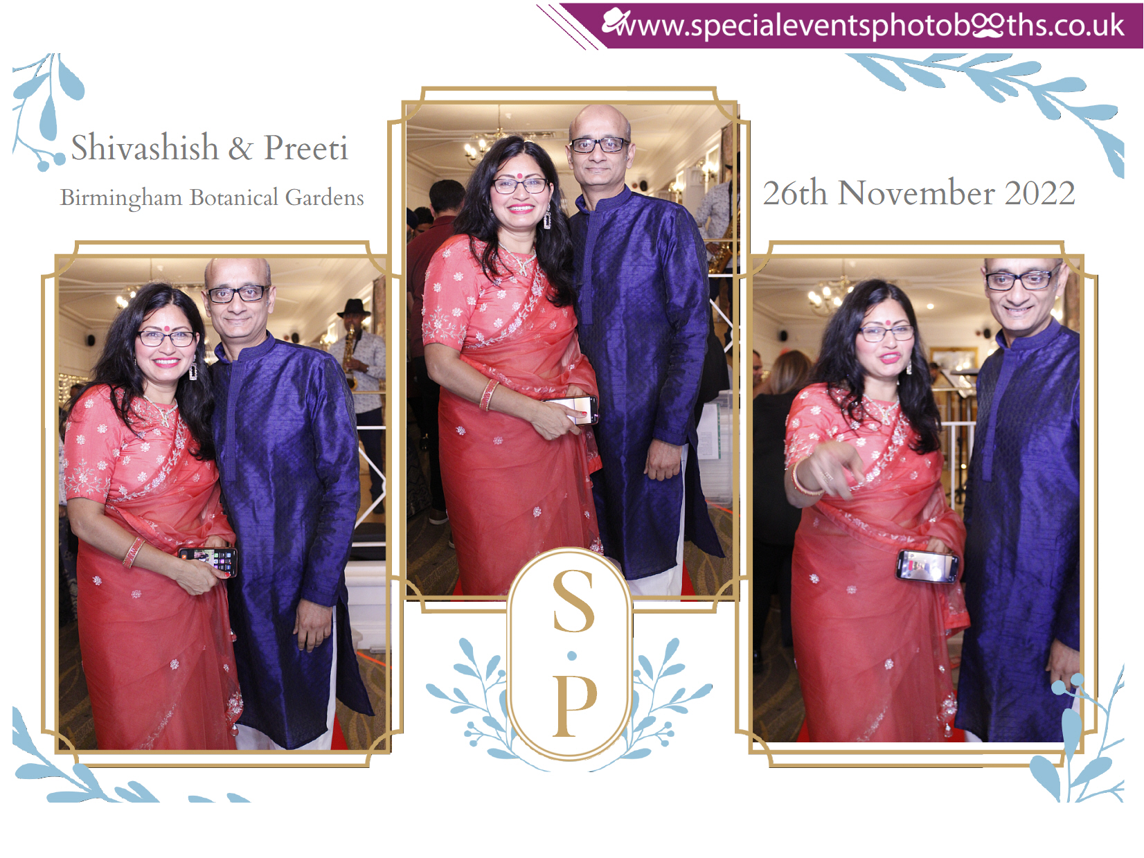 Shivashish & Preeti 25th Anniversary | View more photos from the event at my.specialeventsphotobooths.co.uk/u/SpecialEventsPhotoBooths/Shivashish-Preeti-25th-Anniversary