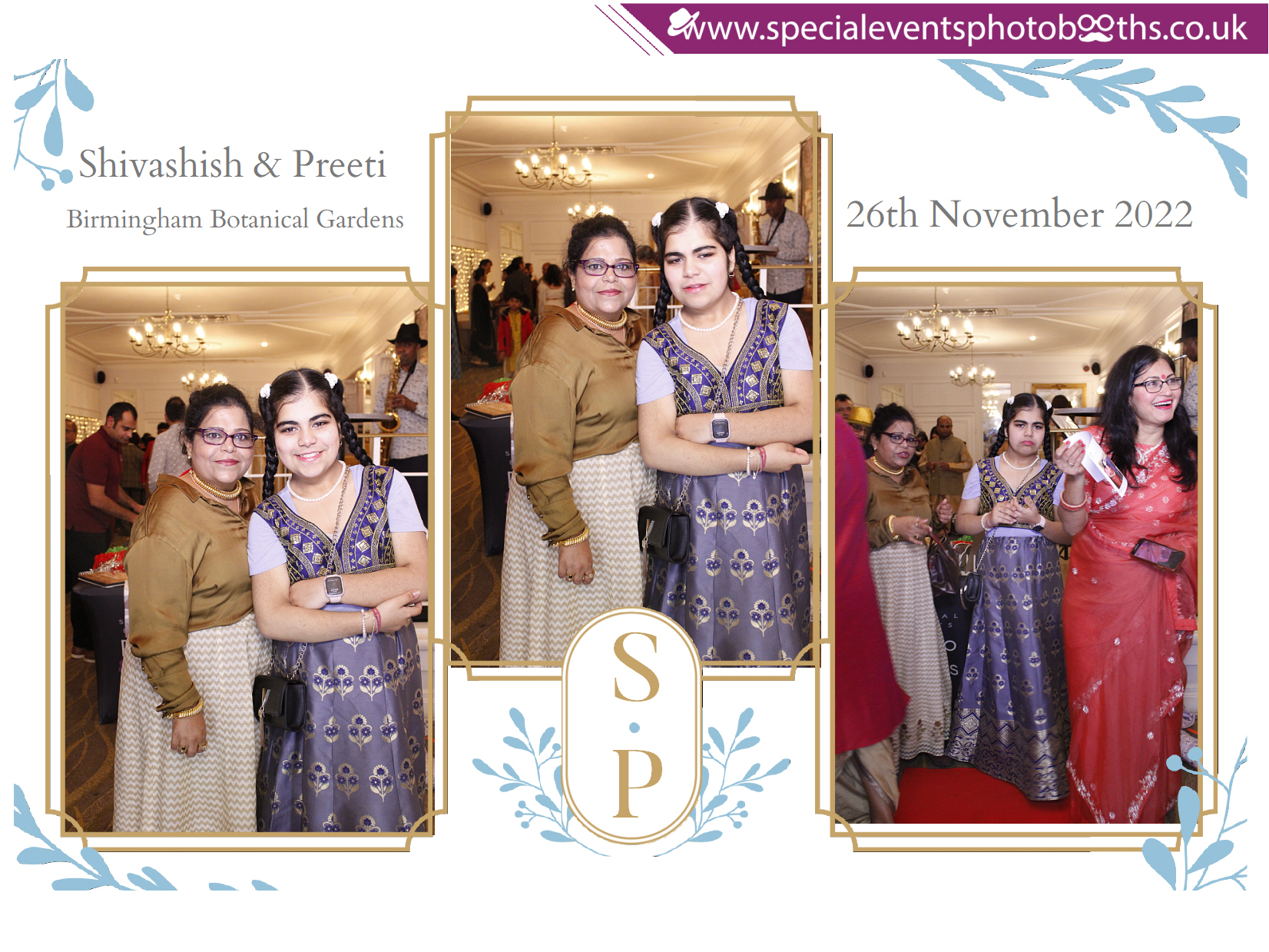 Shivashish & Preeti 25th Anniversary | View more photos from the event at my.specialeventsphotobooths.co.uk/u/SpecialEventsPhotoBooths/Shivashish-Preeti-25th-Anniversary