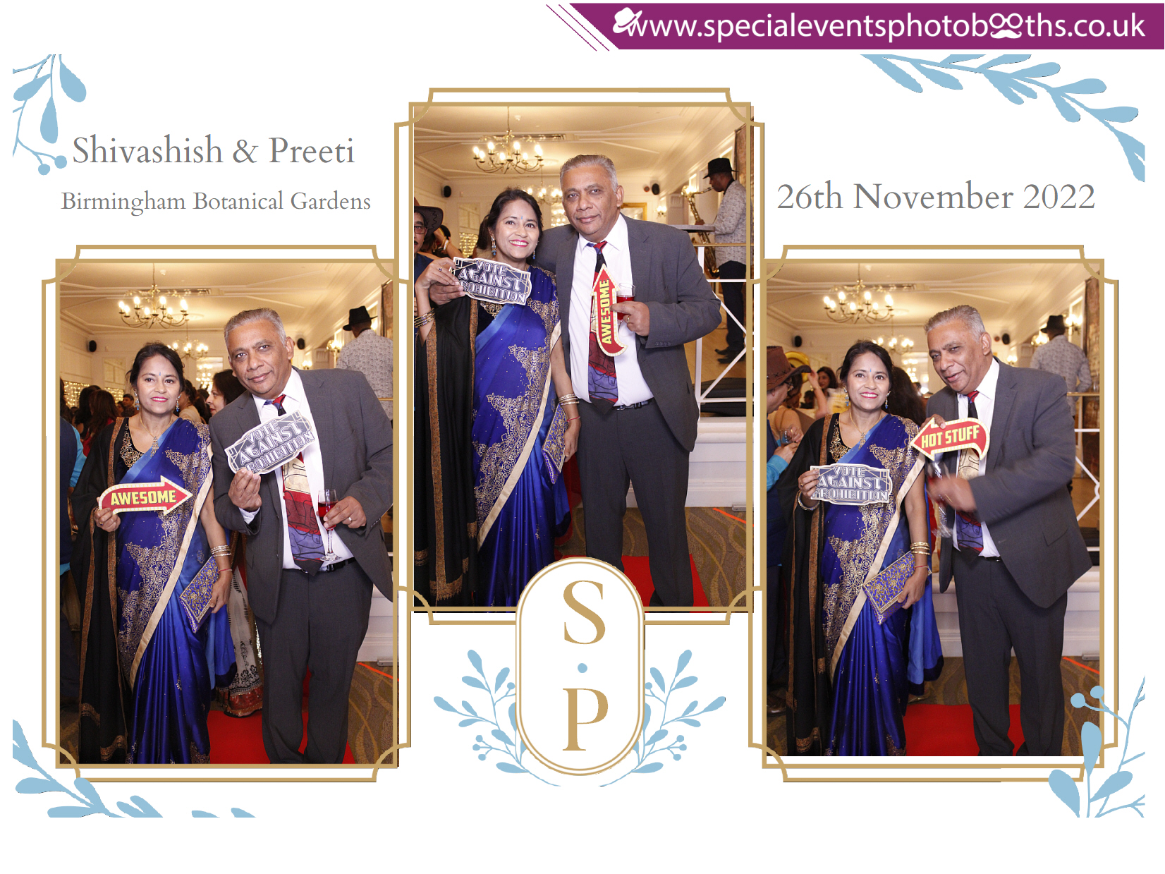 Shivashish & Preeti 25th Anniversary | View more photos from the event at my.specialeventsphotobooths.co.uk/u/SpecialEventsPhotoBooths/Shivashish-Preeti-25th-Anniversary