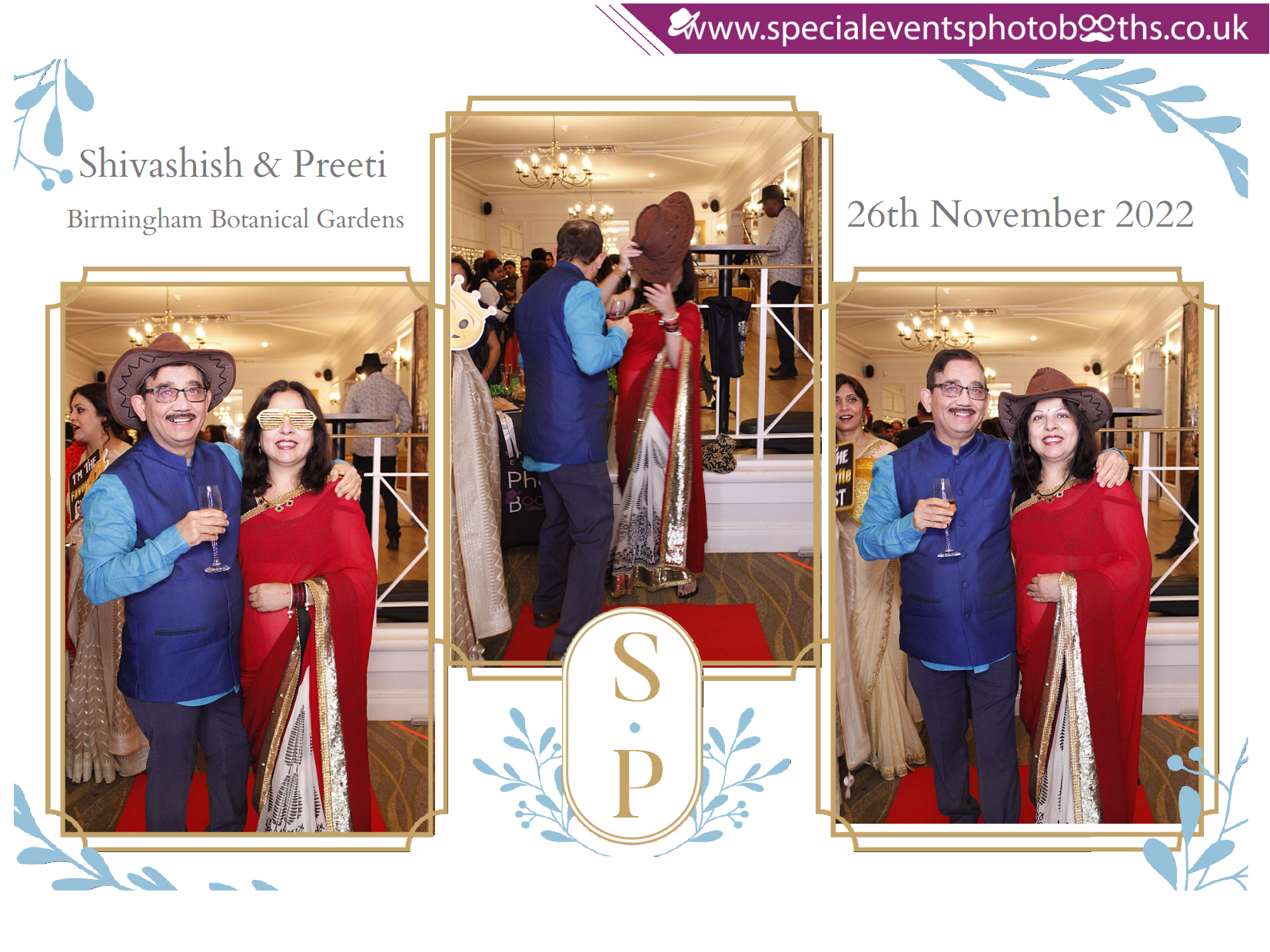 Shivashish & Preeti 25th Anniversary | View more photos from the event at my.specialeventsphotobooths.co.uk/u/SpecialEventsPhotoBooths/Shivashish-Preeti-25th-Anniversary