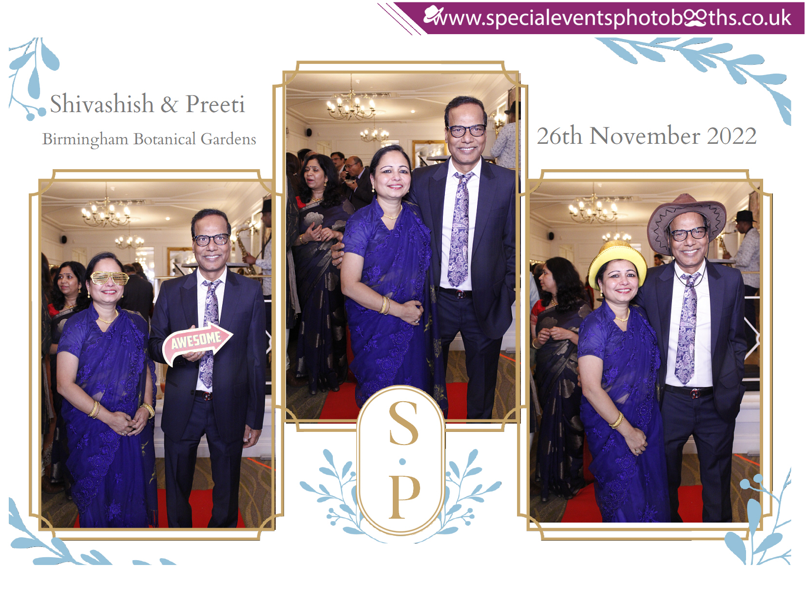 Shivashish & Preeti 25th Anniversary | View more photos from the event at my.specialeventsphotobooths.co.uk/u/SpecialEventsPhotoBooths/Shivashish-Preeti-25th-Anniversary