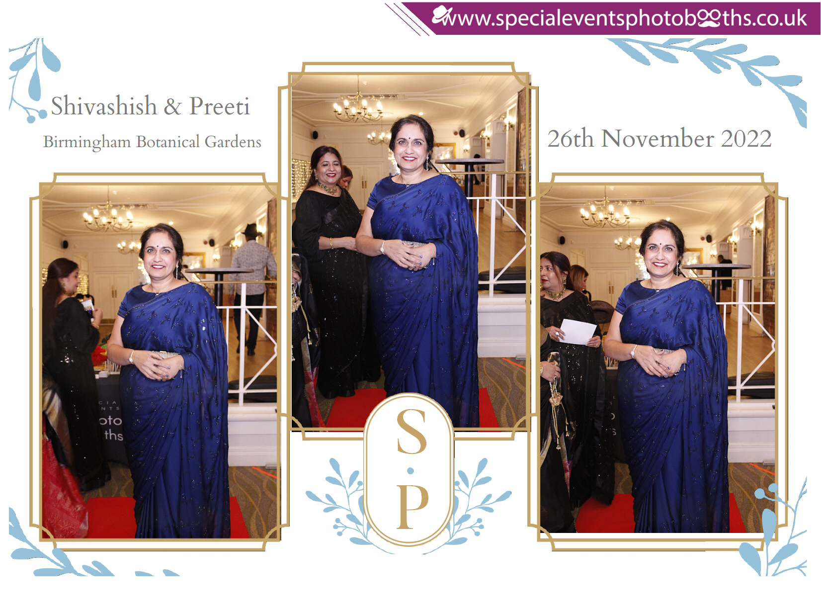 Shivashish & Preeti 25th Anniversary | View more photos from the event at my.specialeventsphotobooths.co.uk/u/SpecialEventsPhotoBooths/Shivashish-Preeti-25th-Anniversary