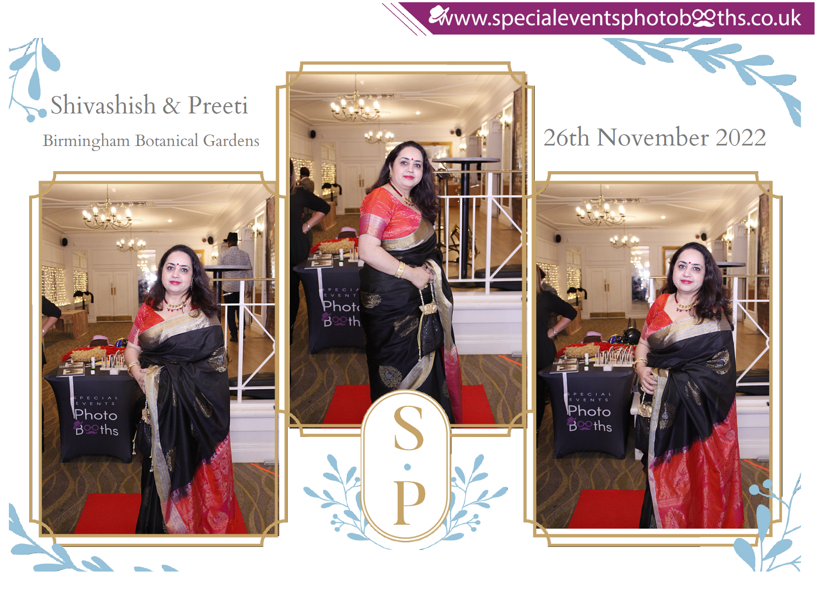 Shivashish & Preeti 25th Anniversary | View more photos from the event at my.specialeventsphotobooths.co.uk/u/SpecialEventsPhotoBooths/Shivashish-Preeti-25th-Anniversary