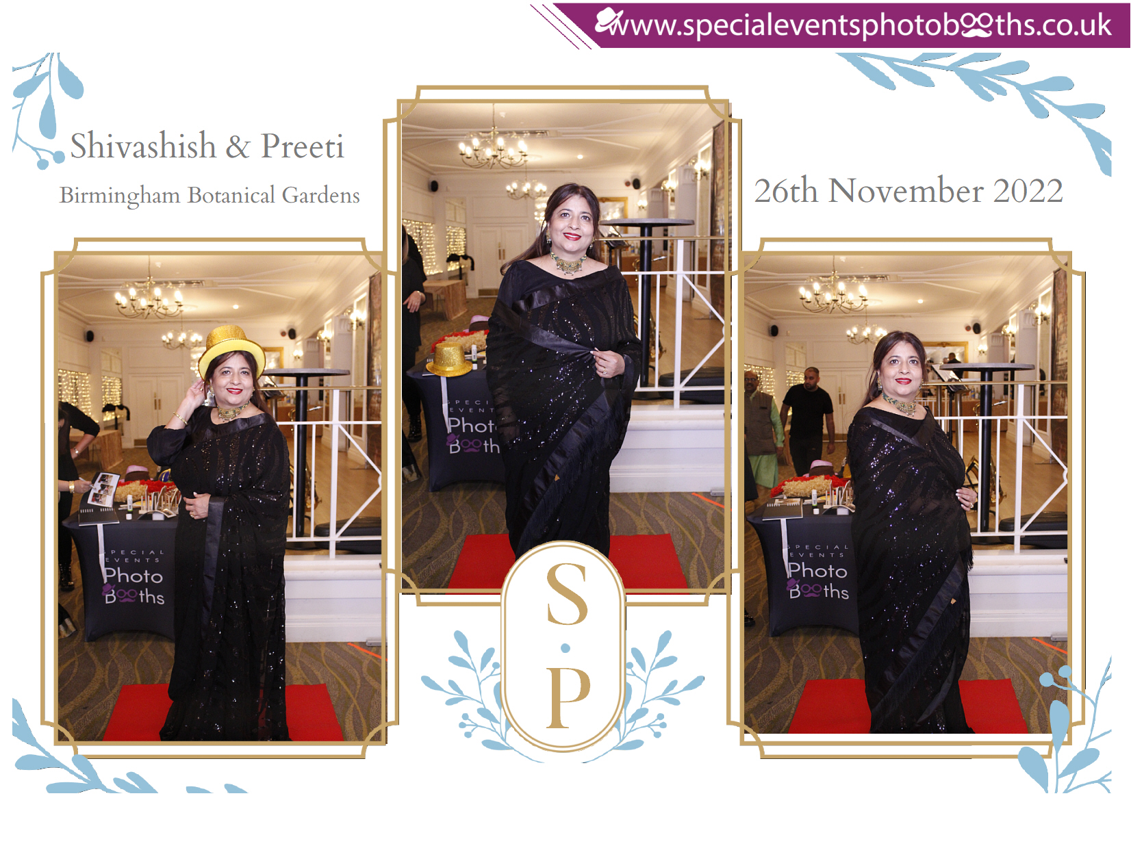Shivashish & Preeti 25th Anniversary | View more photos from the event at my.specialeventsphotobooths.co.uk/u/SpecialEventsPhotoBooths/Shivashish-Preeti-25th-Anniversary