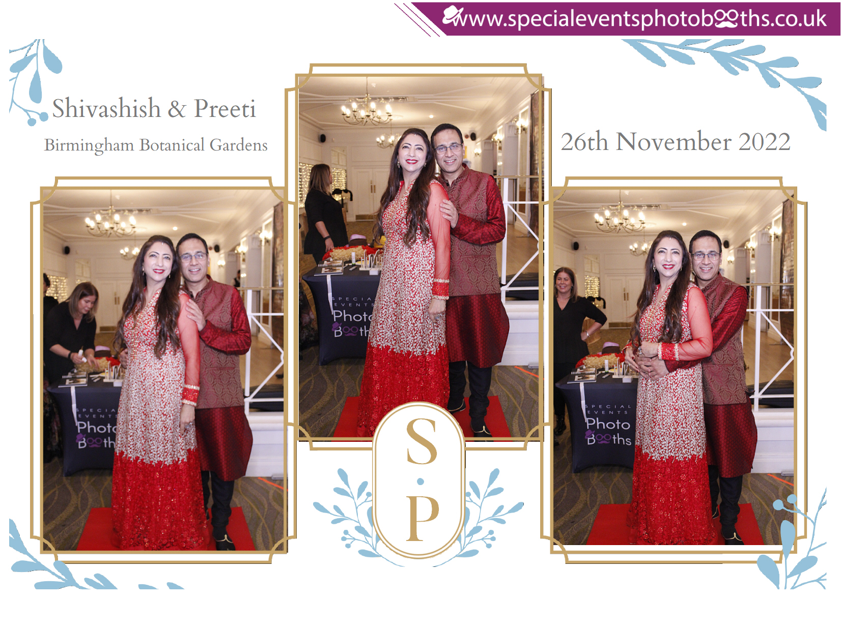 Shivashish & Preeti 25th Anniversary | View more photos from the event at my.specialeventsphotobooths.co.uk/u/SpecialEventsPhotoBooths/Shivashish-Preeti-25th-Anniversary