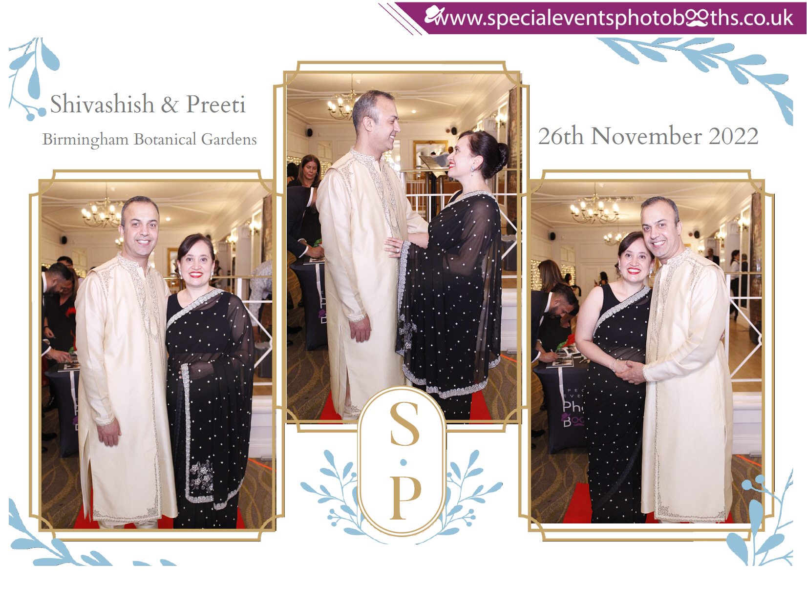 Shivashish & Preeti 25th Anniversary | View more photos from the event at my.specialeventsphotobooths.co.uk/u/SpecialEventsPhotoBooths/Shivashish-Preeti-25th-Anniversary