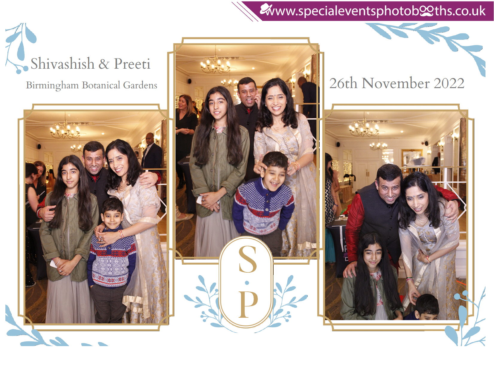 Shivashish & Preeti 25th Anniversary | View more photos from the event at my.specialeventsphotobooths.co.uk/u/SpecialEventsPhotoBooths/Shivashish-Preeti-25th-Anniversary