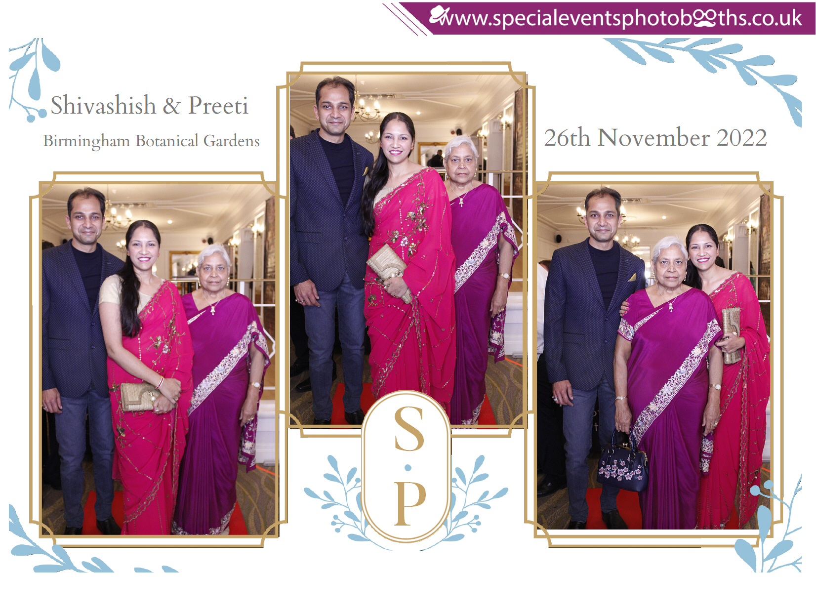 Shivashish & Preeti 25th Anniversary | View more photos from the event at my.specialeventsphotobooths.co.uk/u/SpecialEventsPhotoBooths/Shivashish-Preeti-25th-Anniversary