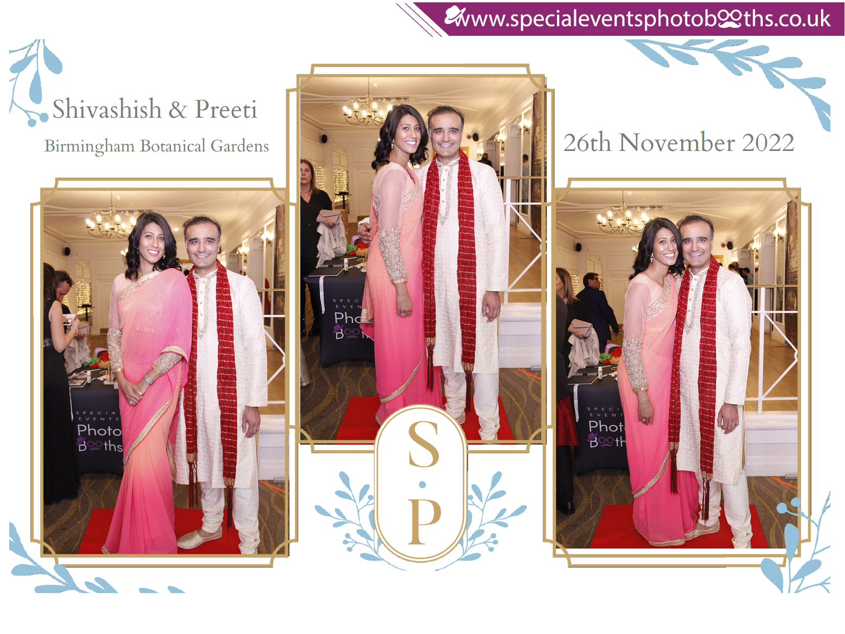 Shivashish & Preeti 25th Anniversary | View more photos from the event at my.specialeventsphotobooths.co.uk/u/SpecialEventsPhotoBooths/Shivashish-Preeti-25th-Anniversary