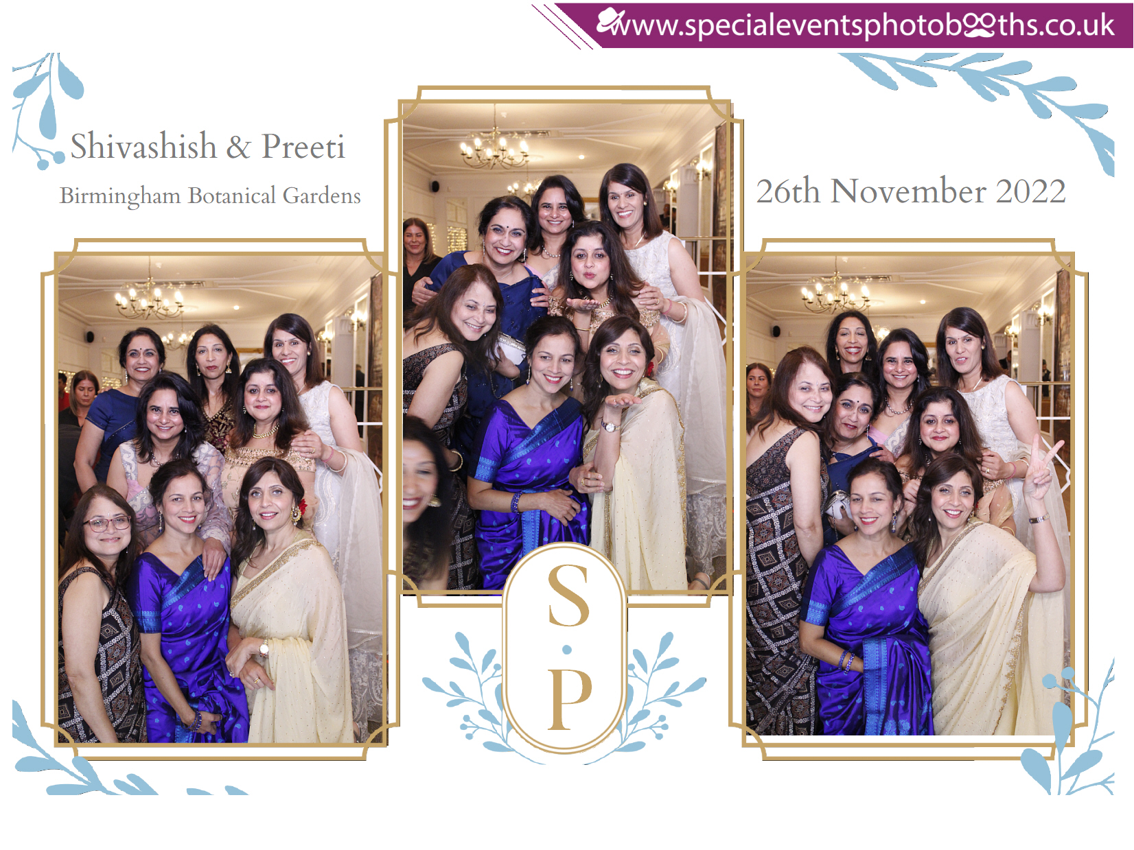 Shivashish & Preeti 25th Anniversary | View more photos from the event at my.specialeventsphotobooths.co.uk/u/SpecialEventsPhotoBooths/Shivashish-Preeti-25th-Anniversary