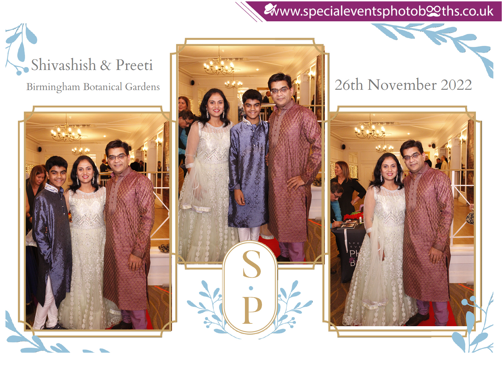 Shivashish & Preeti 25th Anniversary | View more photos from the event at my.specialeventsphotobooths.co.uk/u/SpecialEventsPhotoBooths/Shivashish-Preeti-25th-Anniversary