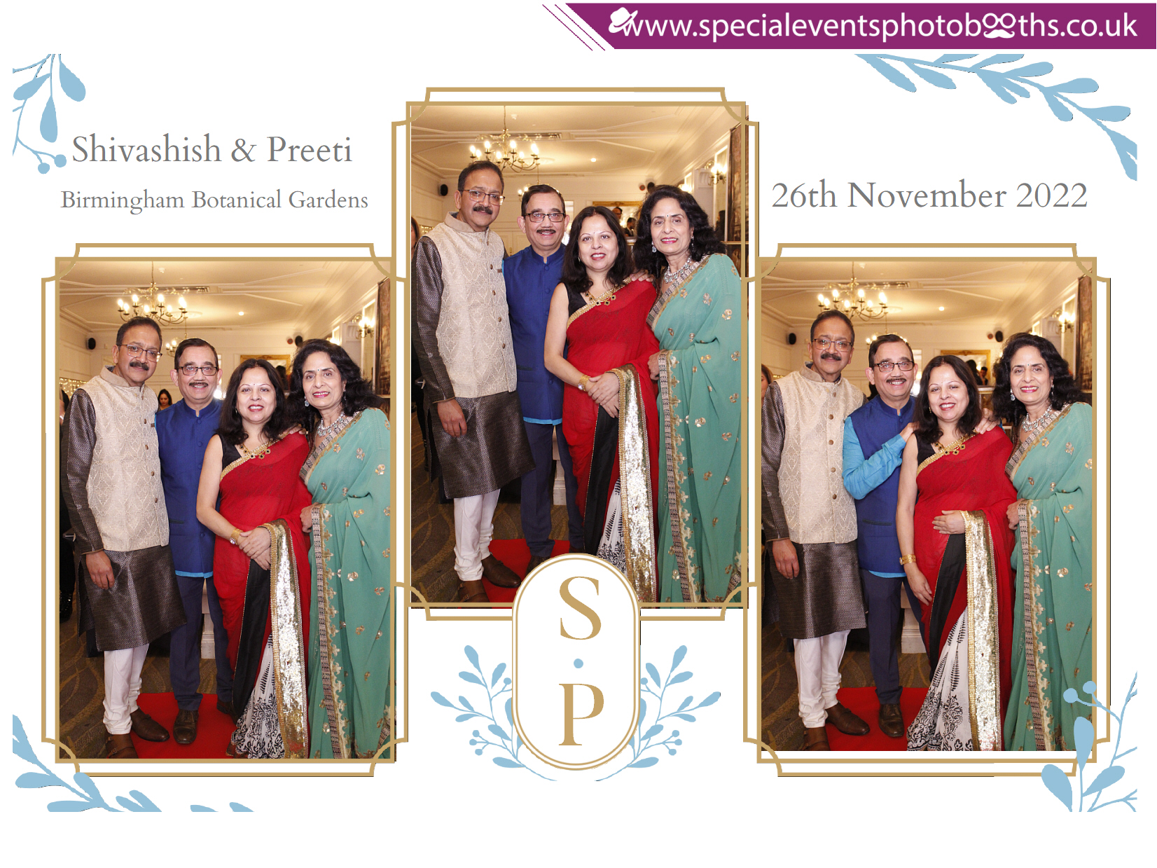 Shivashish & Preeti 25th Anniversary | View more photos from the event at my.specialeventsphotobooths.co.uk/u/SpecialEventsPhotoBooths/Shivashish-Preeti-25th-Anniversary