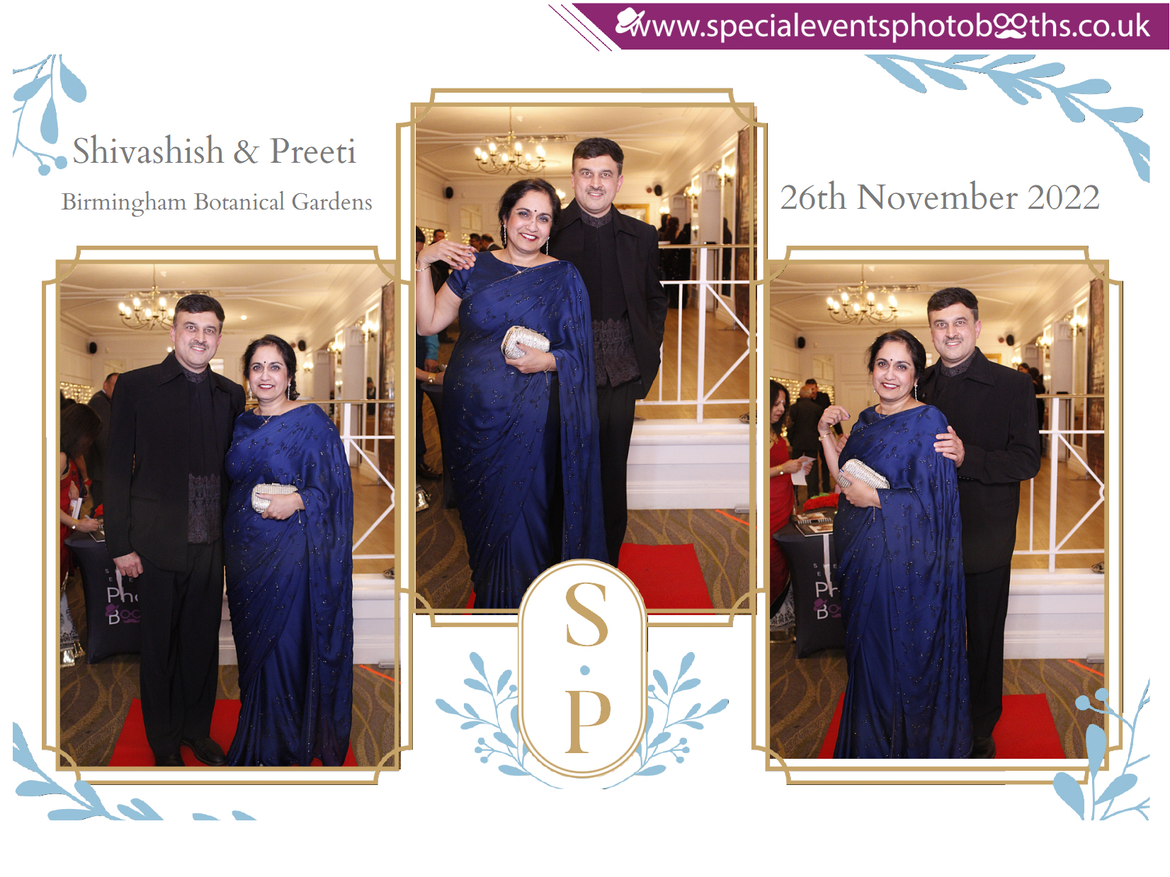 Shivashish & Preeti 25th Anniversary | View more photos from the event at my.specialeventsphotobooths.co.uk/u/SpecialEventsPhotoBooths/Shivashish-Preeti-25th-Anniversary
