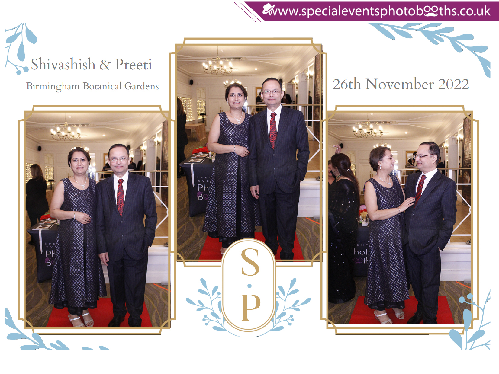Shivashish & Preeti 25th Anniversary | View more photos from the event at my.specialeventsphotobooths.co.uk/u/SpecialEventsPhotoBooths/Shivashish-Preeti-25th-Anniversary