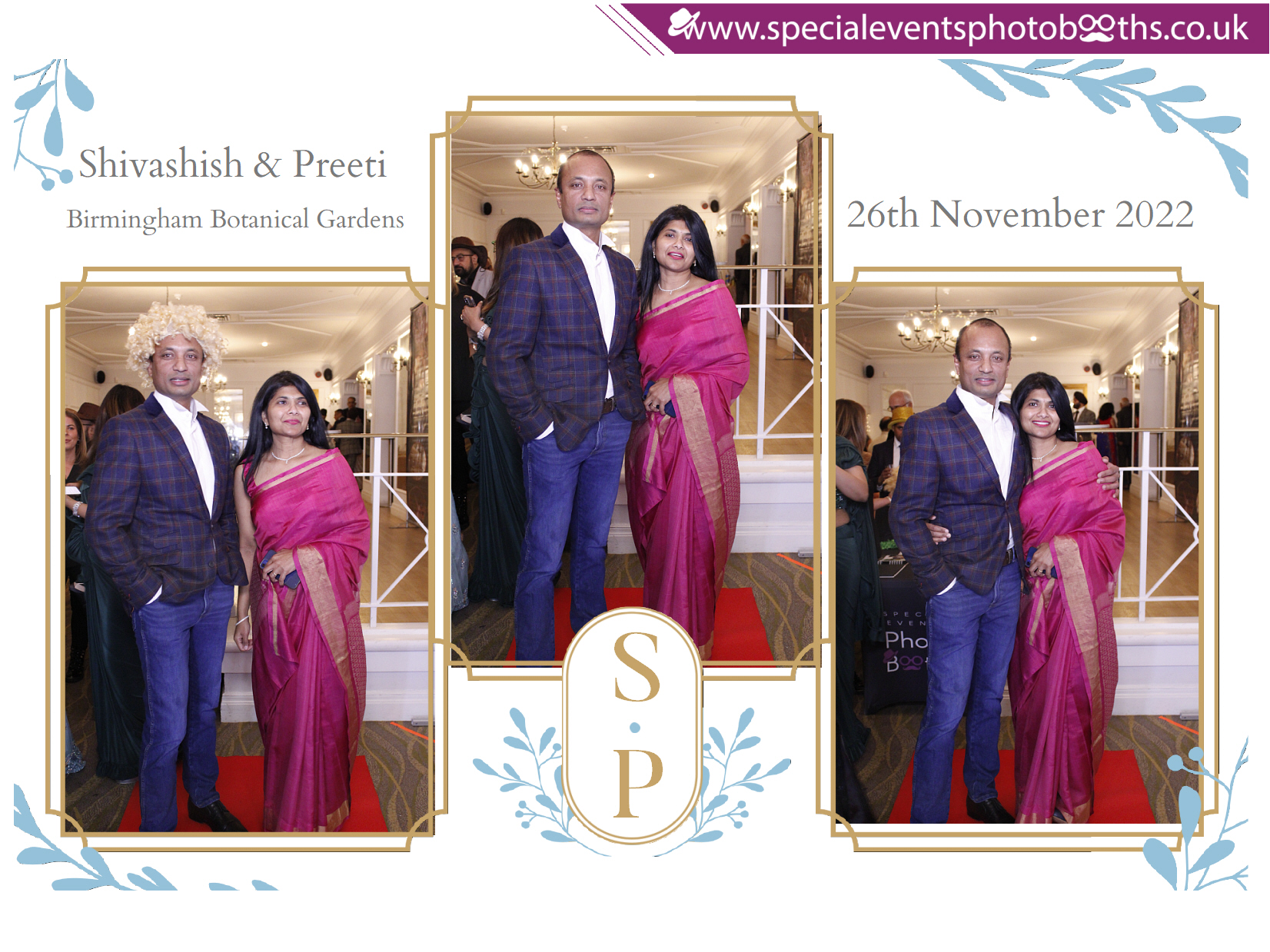 Shivashish & Preeti 25th Anniversary | View more photos from the event at my.specialeventsphotobooths.co.uk/u/SpecialEventsPhotoBooths/Shivashish-Preeti-25th-Anniversary