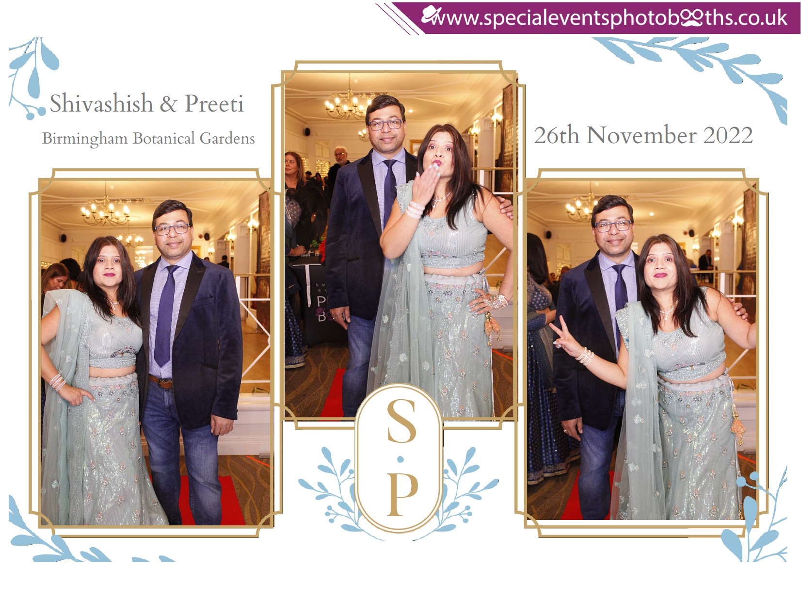 Shivashish & Preeti 25th Anniversary | View more photos from the event at my.specialeventsphotobooths.co.uk/u/SpecialEventsPhotoBooths/Shivashish-Preeti-25th-Anniversary