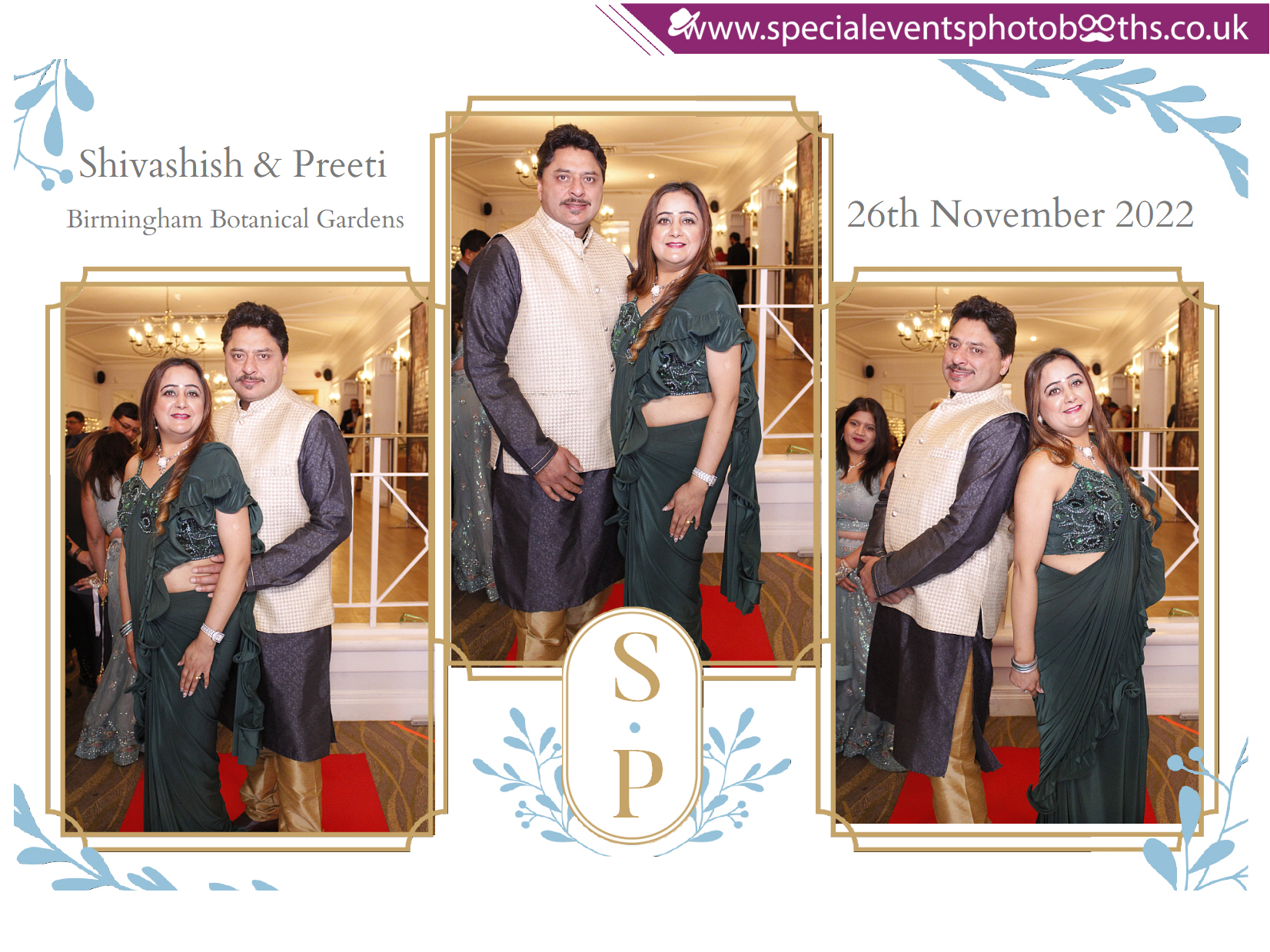 Shivashish & Preeti 25th Anniversary | View more photos from the event at my.specialeventsphotobooths.co.uk/u/SpecialEventsPhotoBooths/Shivashish-Preeti-25th-Anniversary