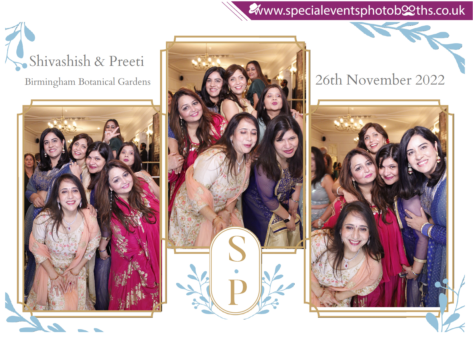 Shivashish & Preeti 25th Anniversary | View more photos from the event at my.specialeventsphotobooths.co.uk/u/SpecialEventsPhotoBooths/Shivashish-Preeti-25th-Anniversary