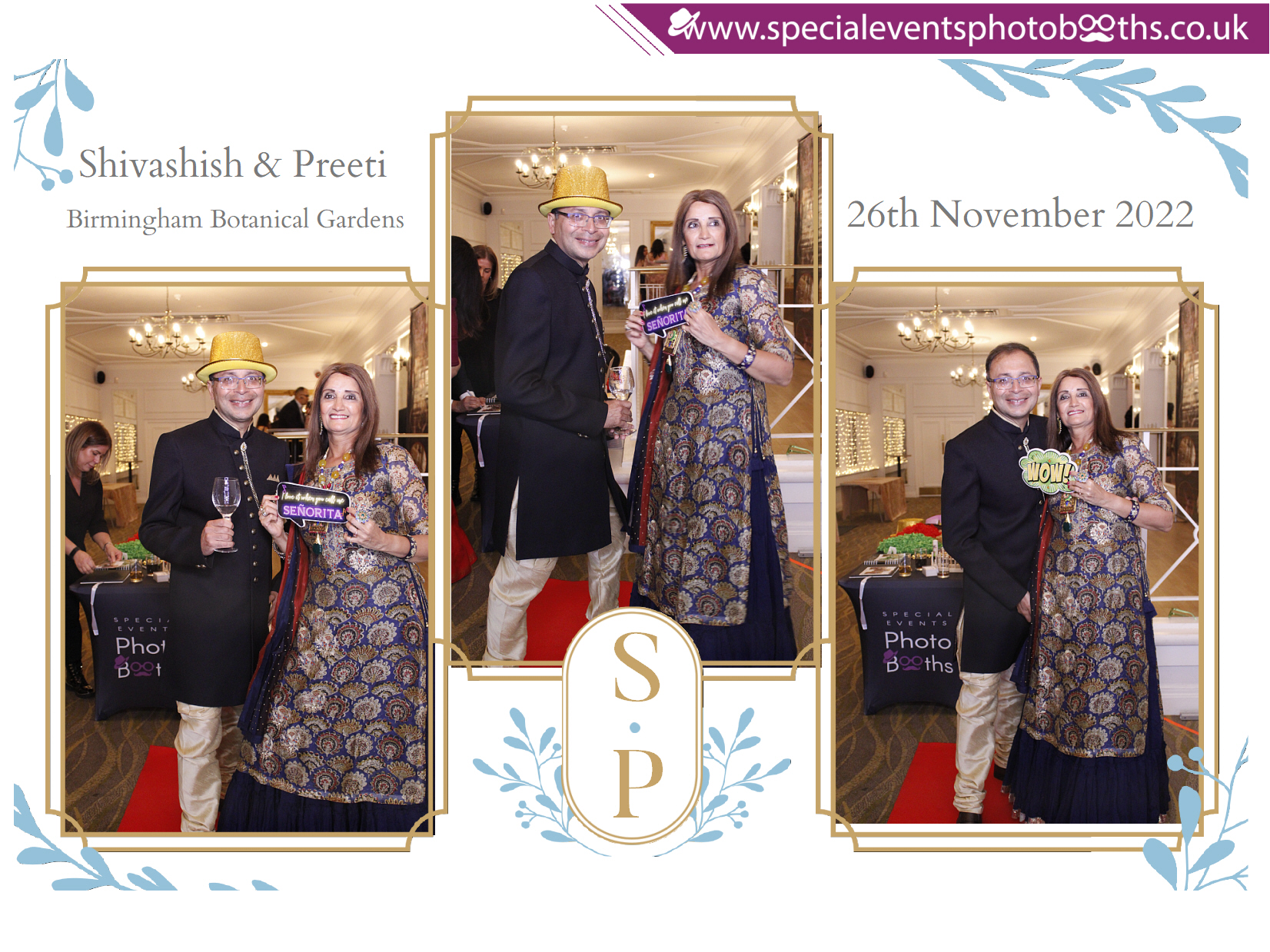 Shivashish & Preeti 25th Anniversary | View more photos from the event at my.specialeventsphotobooths.co.uk/u/SpecialEventsPhotoBooths/Shivashish-Preeti-25th-Anniversary