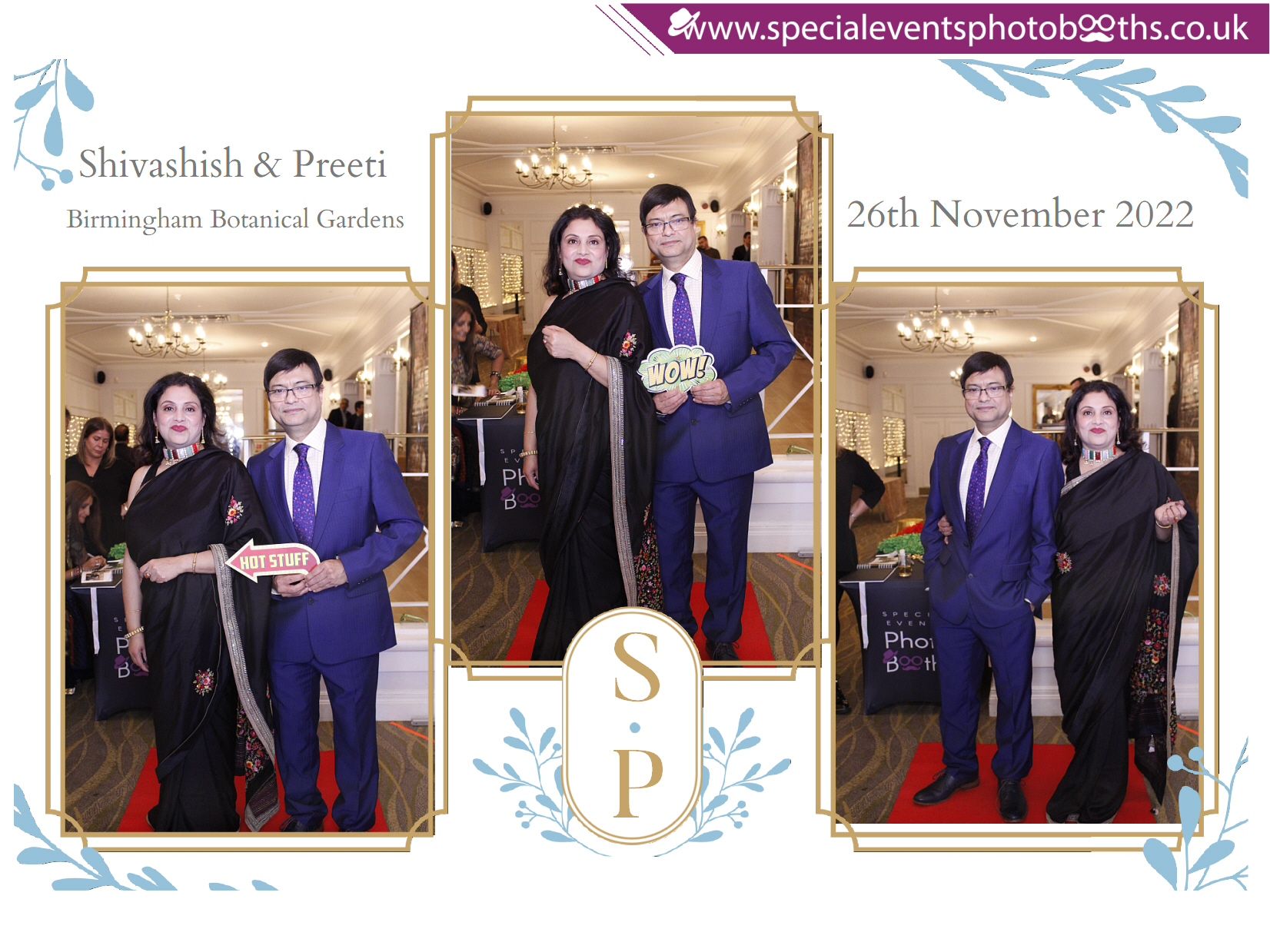 Shivashish & Preeti 25th Anniversary | View more photos from the event at my.specialeventsphotobooths.co.uk/u/SpecialEventsPhotoBooths/Shivashish-Preeti-25th-Anniversary