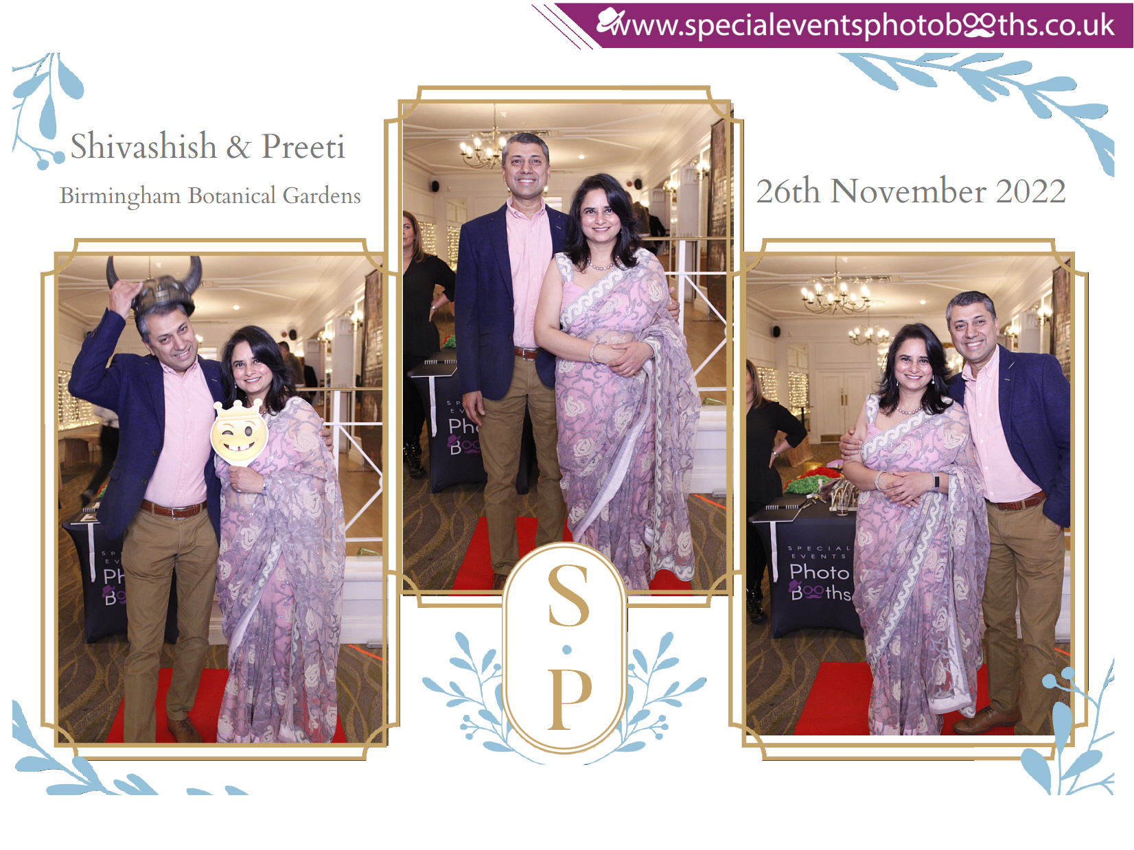 Shivashish & Preeti 25th Anniversary | View more photos from the event at my.specialeventsphotobooths.co.uk/u/SpecialEventsPhotoBooths/Shivashish-Preeti-25th-Anniversary