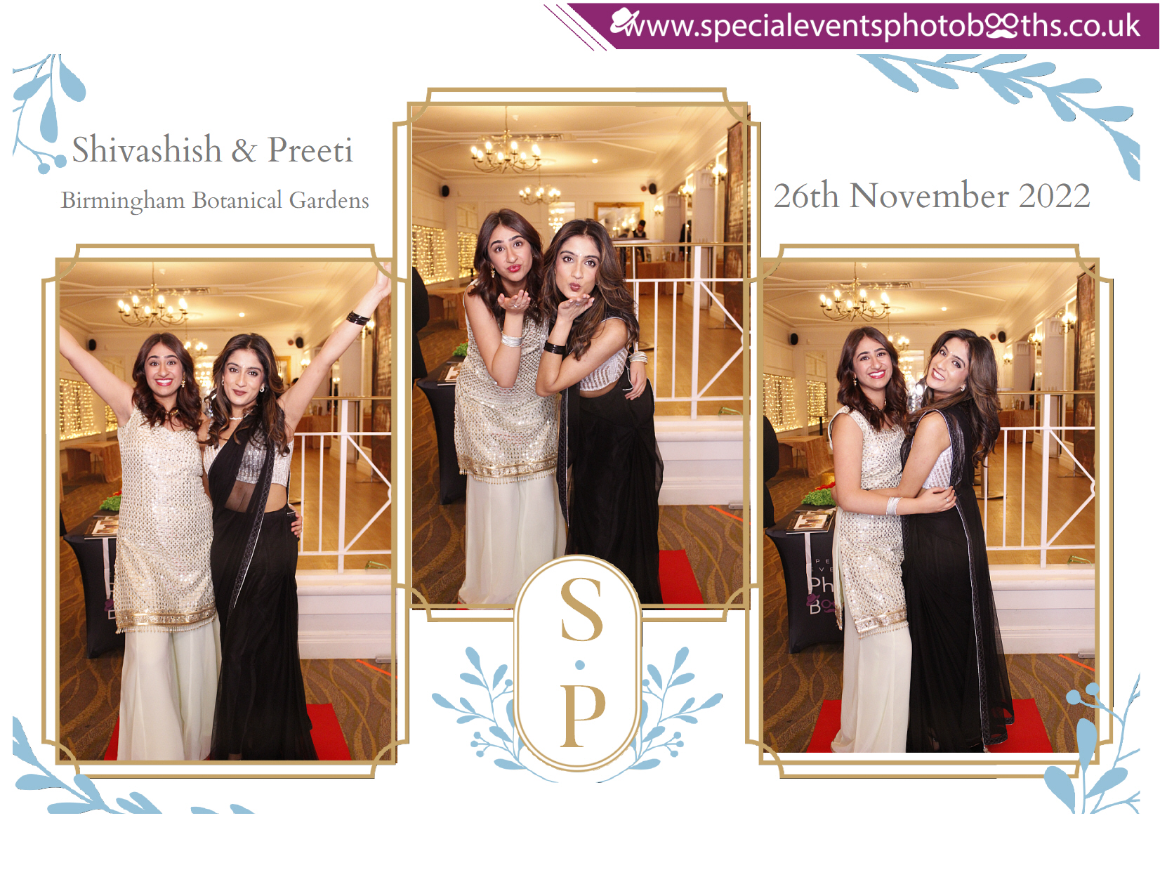 Shivashish & Preeti 25th Anniversary | View more photos from the event at my.specialeventsphotobooths.co.uk/u/SpecialEventsPhotoBooths/Shivashish-Preeti-25th-Anniversary